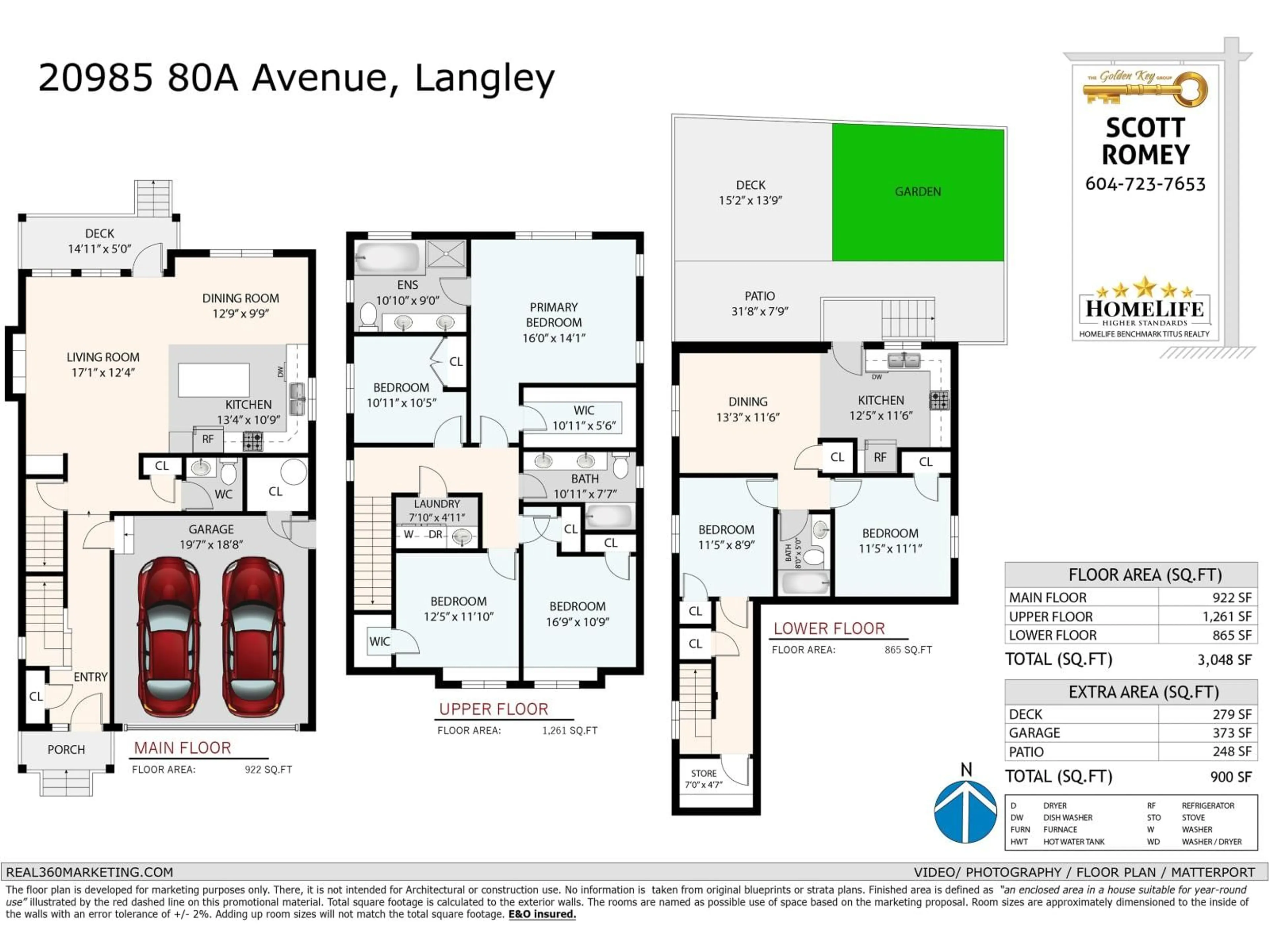 Floor plan for 20985 80A, Langley British Columbia V2Y0R3