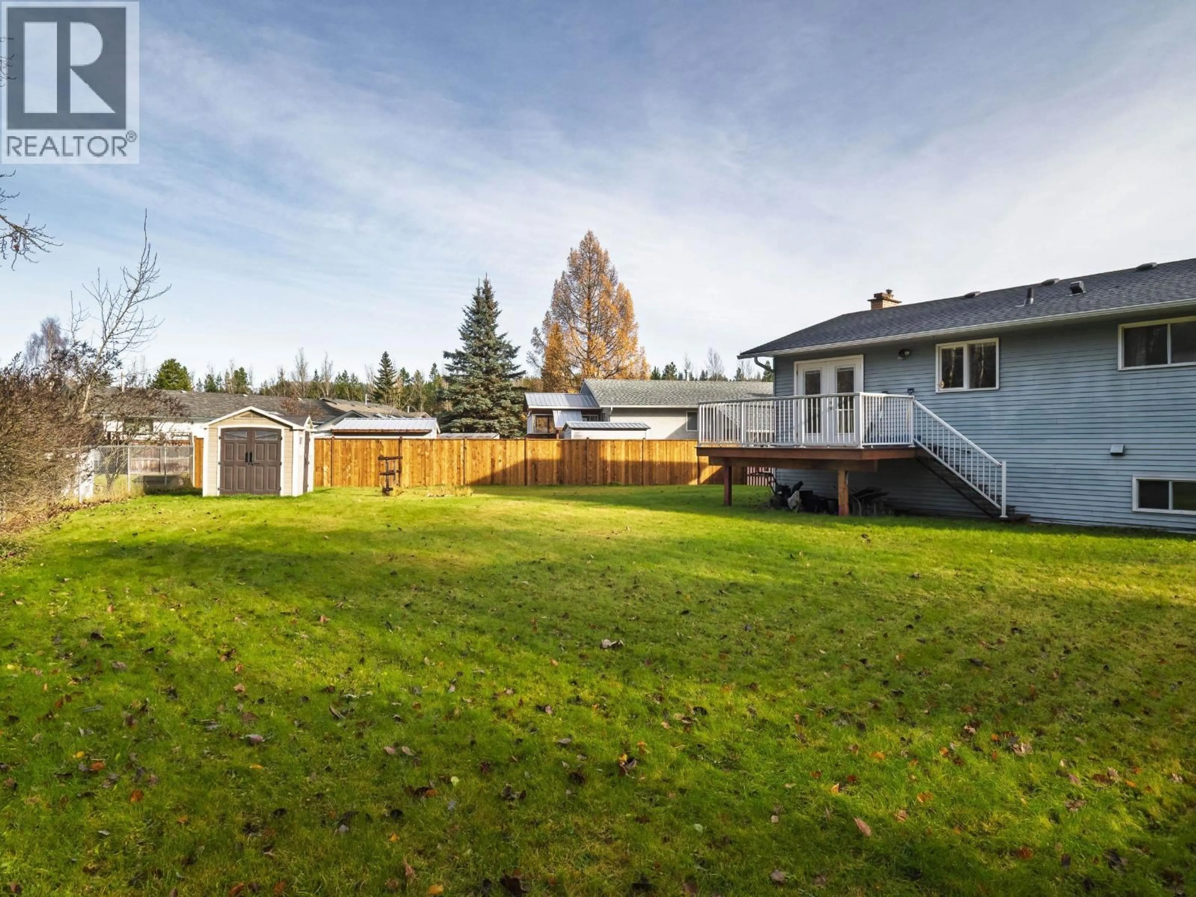 A pic from outside/outdoor area/front of a property/back of a property/a pic from drone, unknown for 142 DUNCAN PLACE, Prince George British Columbia V2M6T4