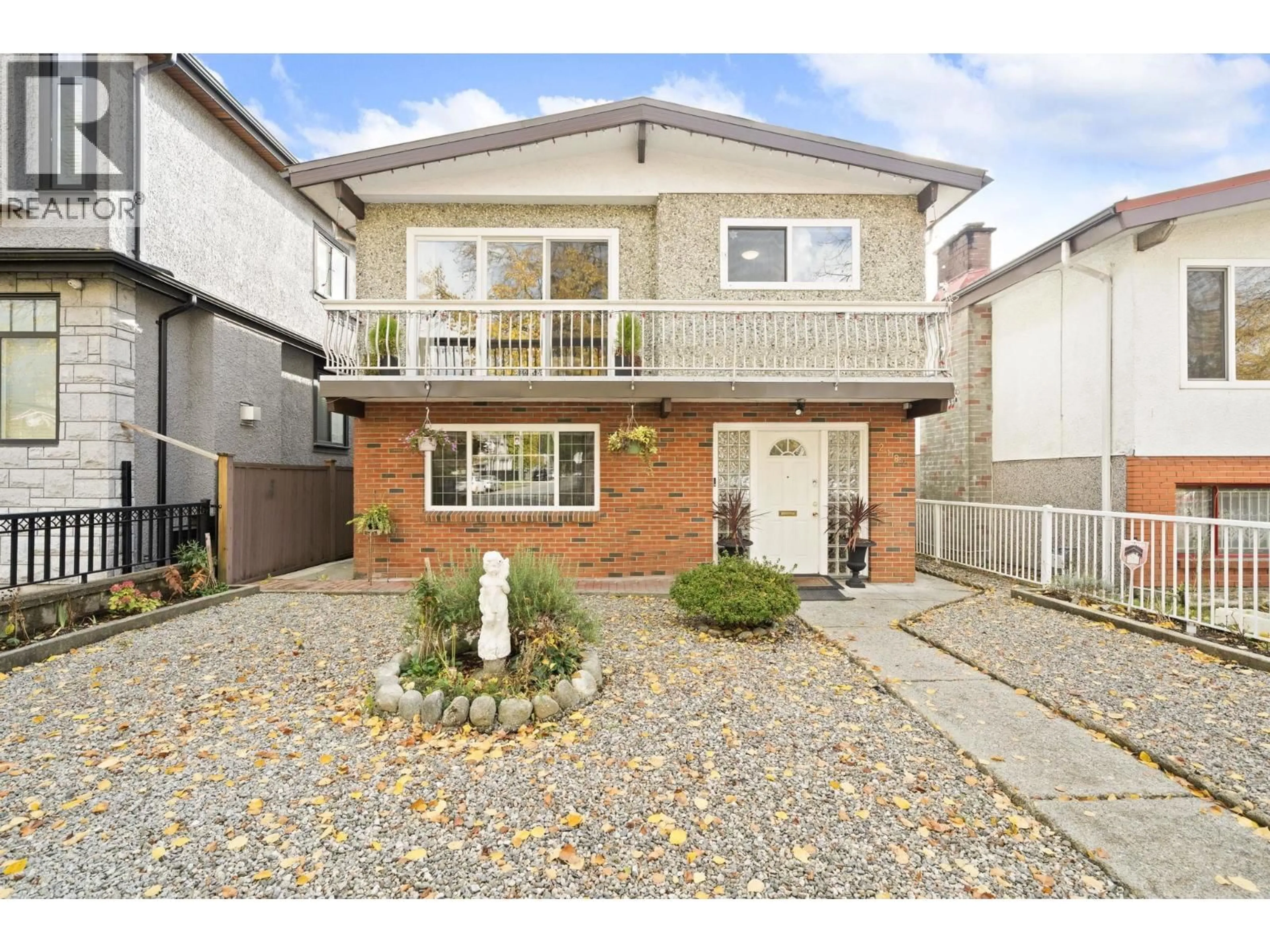 Home with brick exterior material, street for 2182 45TH AVENUE, Vancouver British Columbia V5P1N8