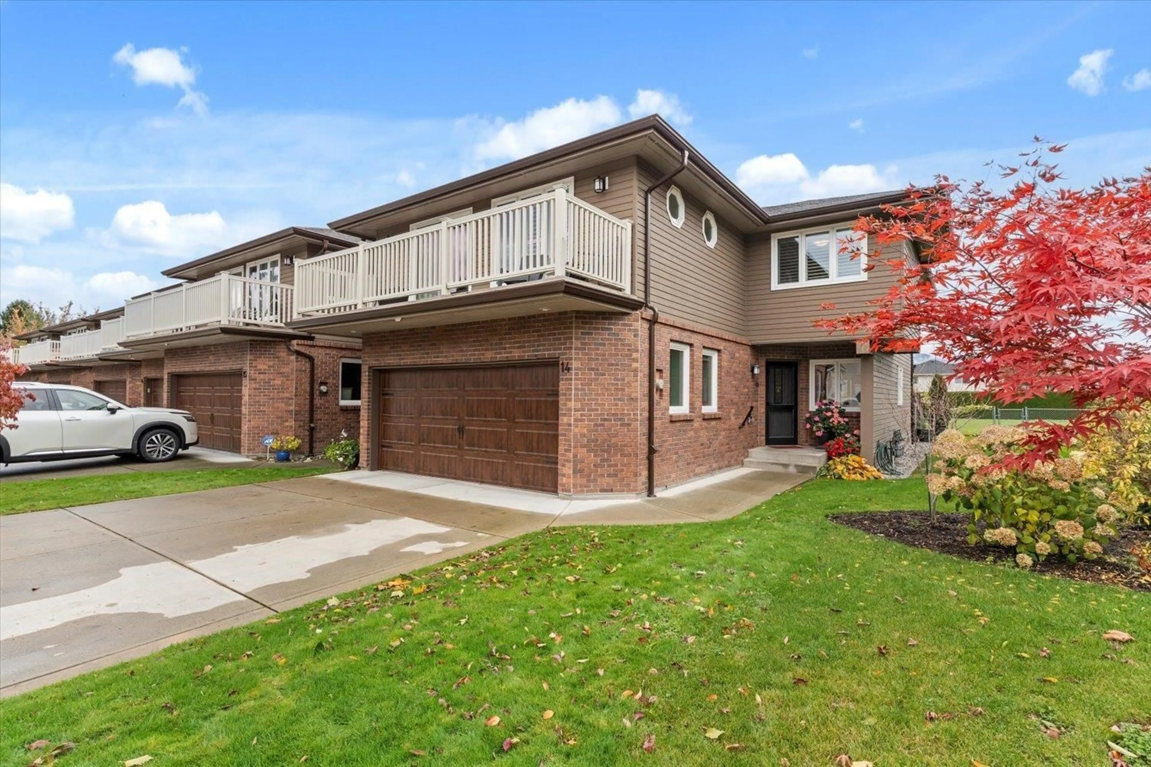Home with brick exterior material, street for 14 - 7001 EDEN DRIVE, Chilliwack British Columbia V2R1E7