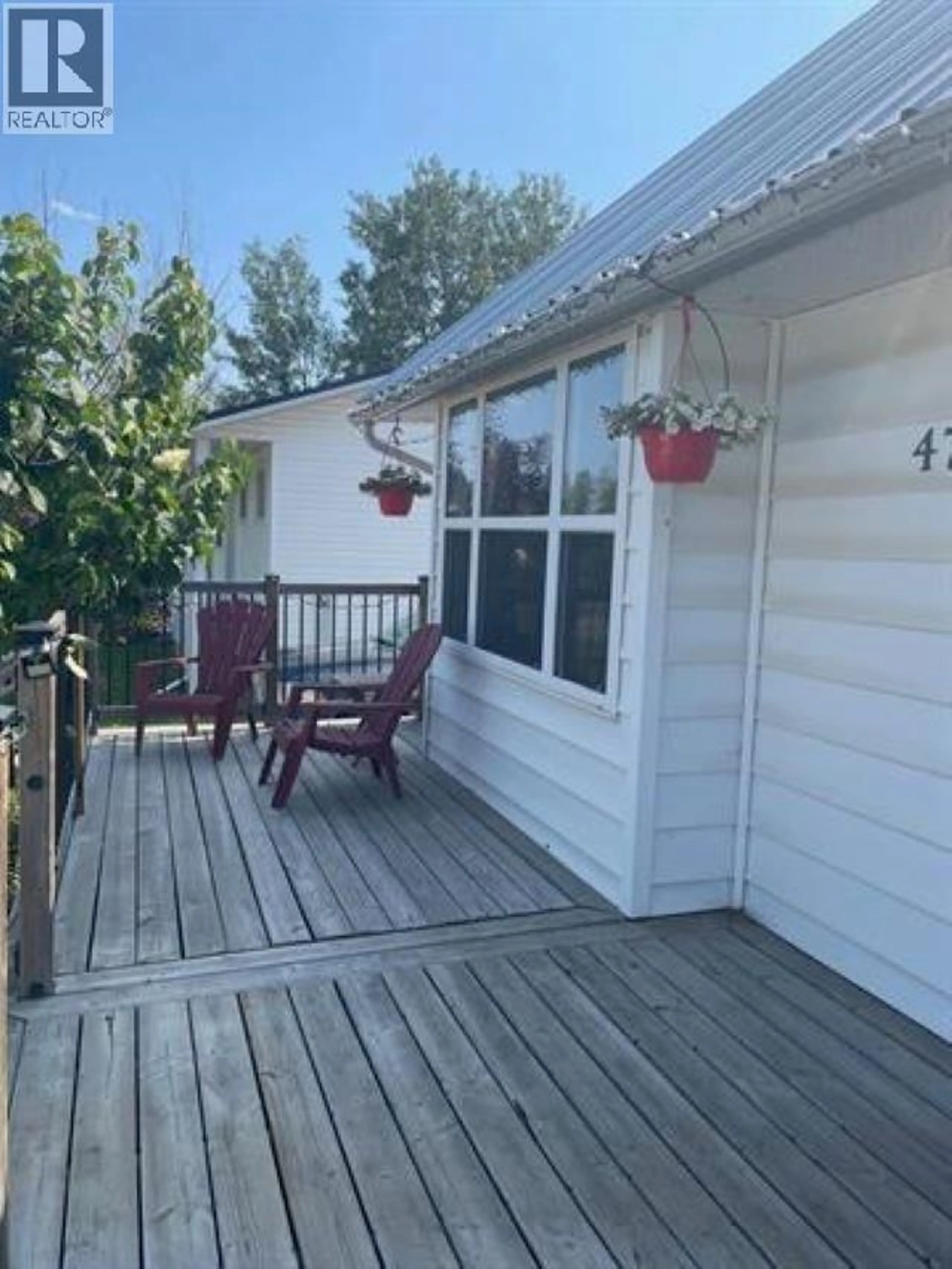 Patio, water/lake/river/ocean view for 4711 SPRUCE AVENUE, Fort Nelson British Columbia V0C1R0