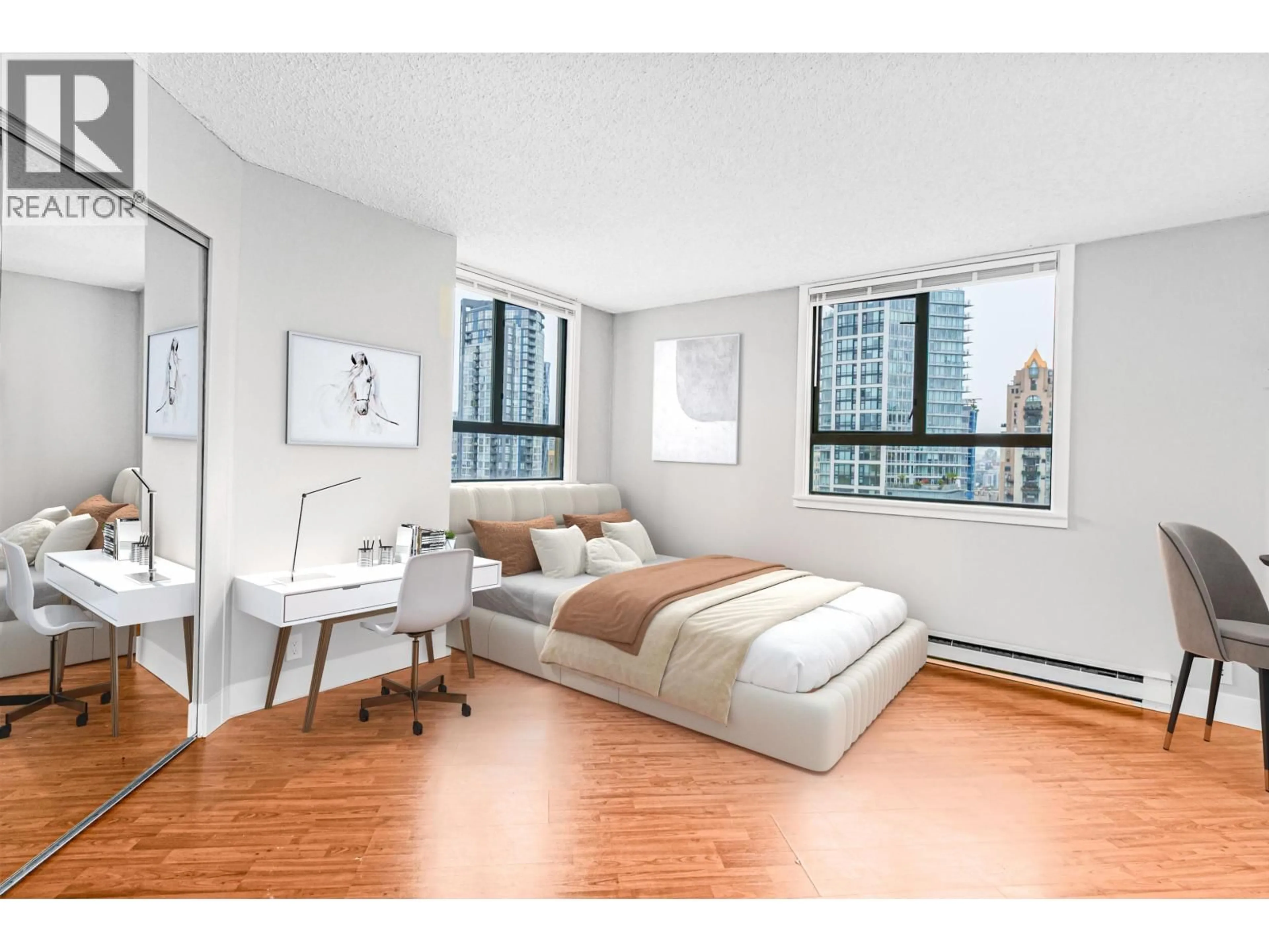 Bedroom with bed, unknown for 1506 - 789 DRAKE STREET, Vancouver British Columbia V5N3Y5