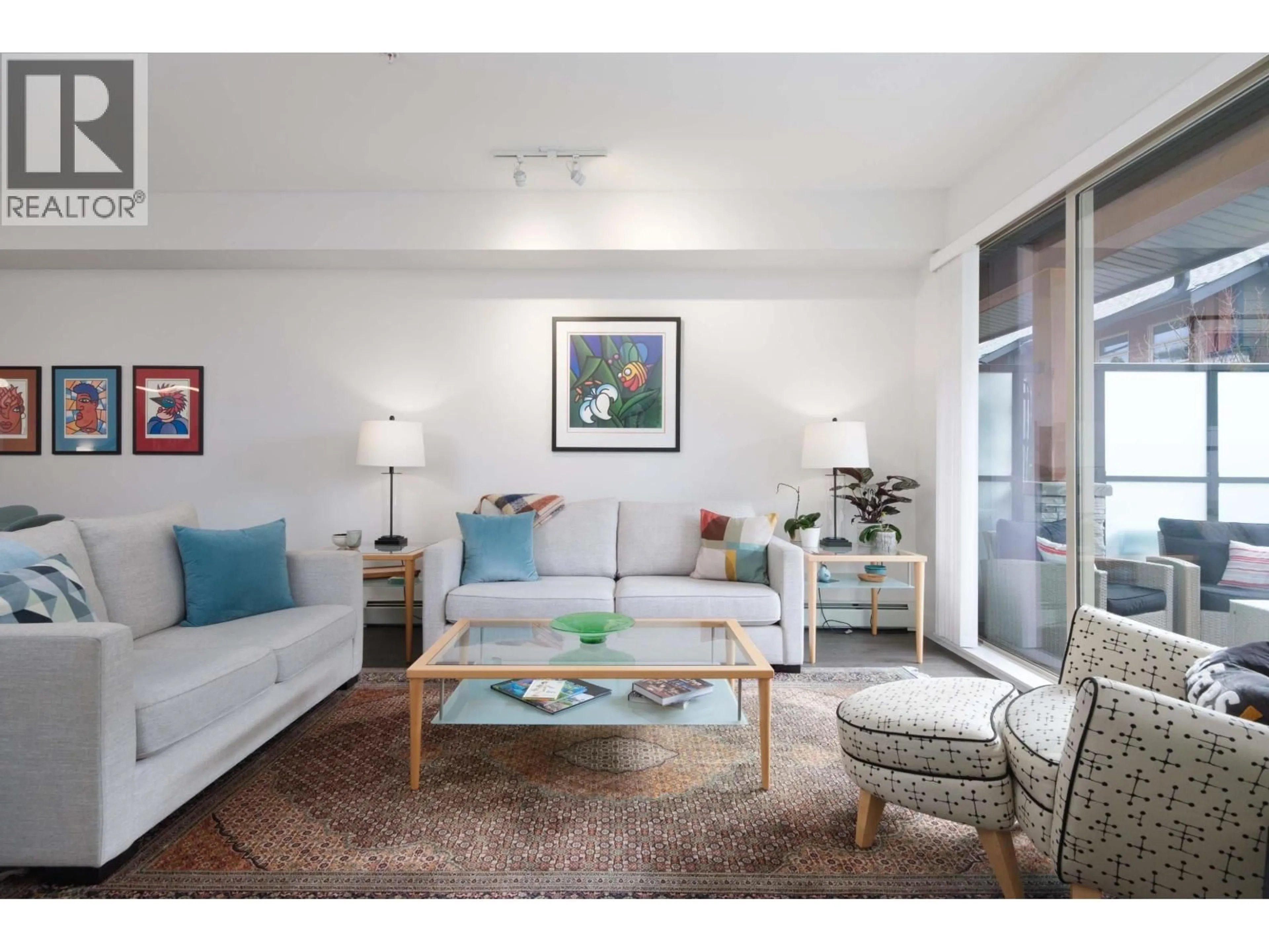 Living room with furniture, unknown for 14 - 244 5TH STREET, North Vancouver British Columbia V7L1L7