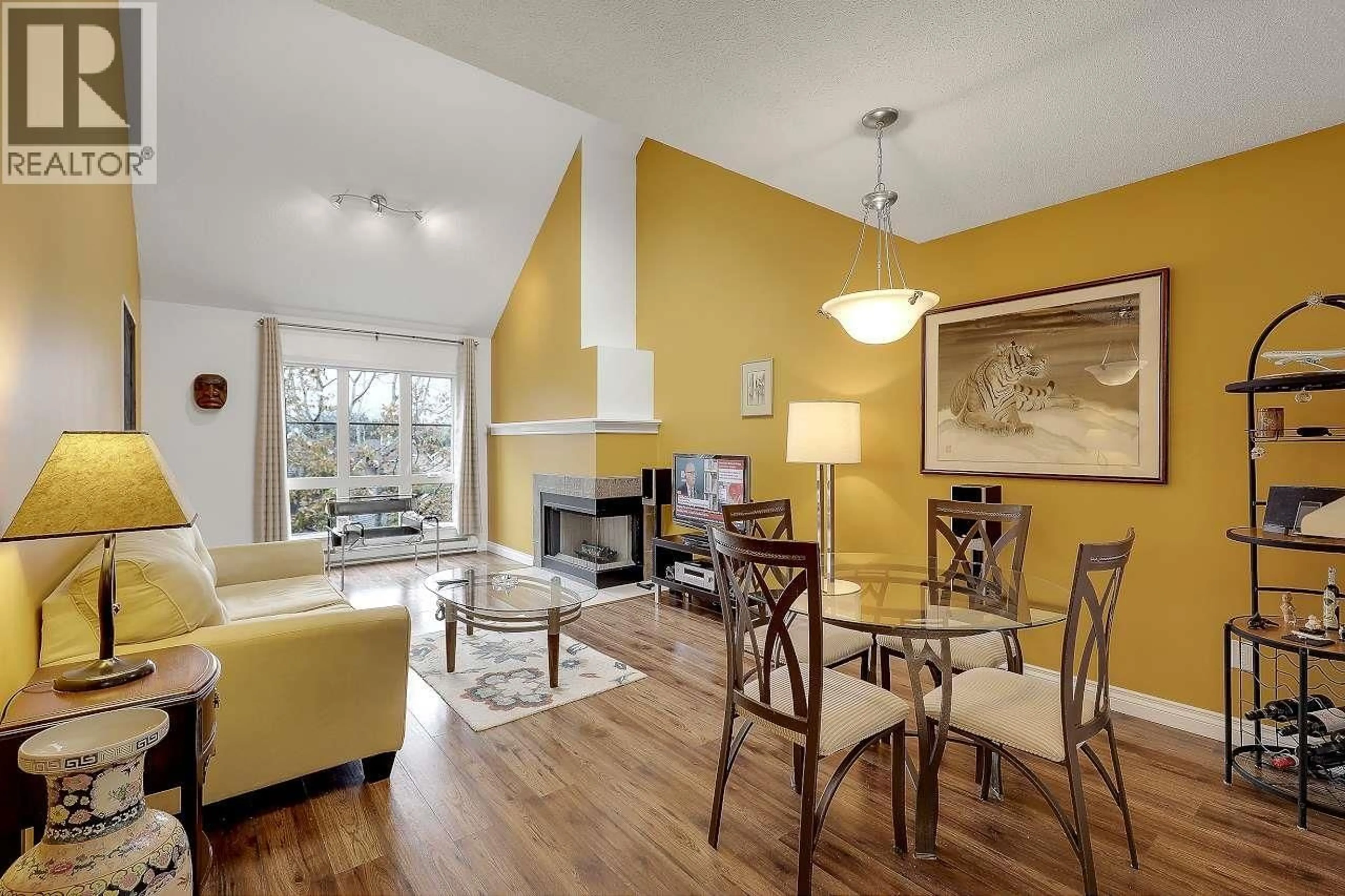 Living room with furniture, wood/laminate floor for 307 - 7500 MINORU BOULEVARD, Richmond British Columbia V6Y3J6