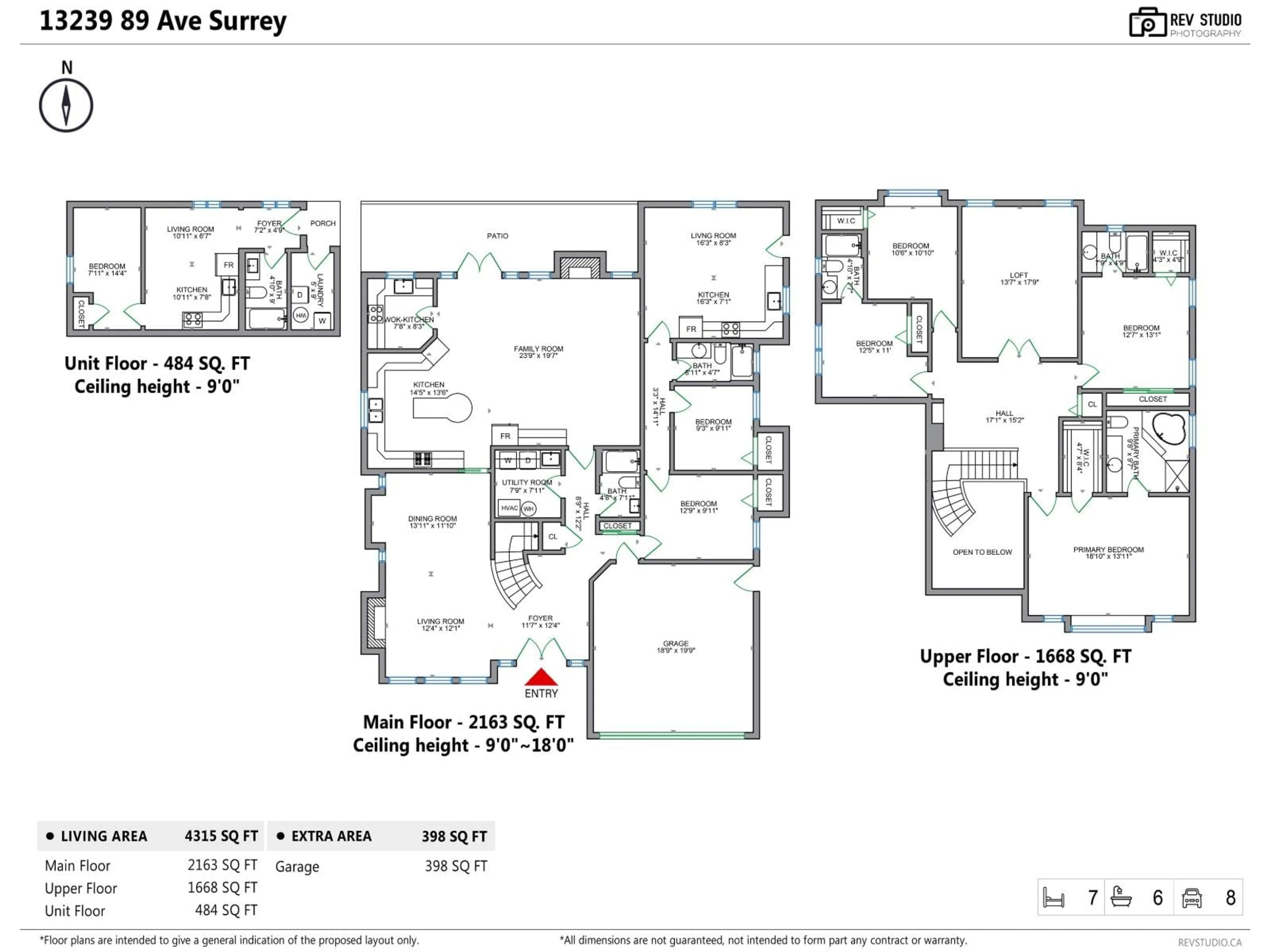 Floor plan for 13239 89, Surrey British Columbia V3V1A6