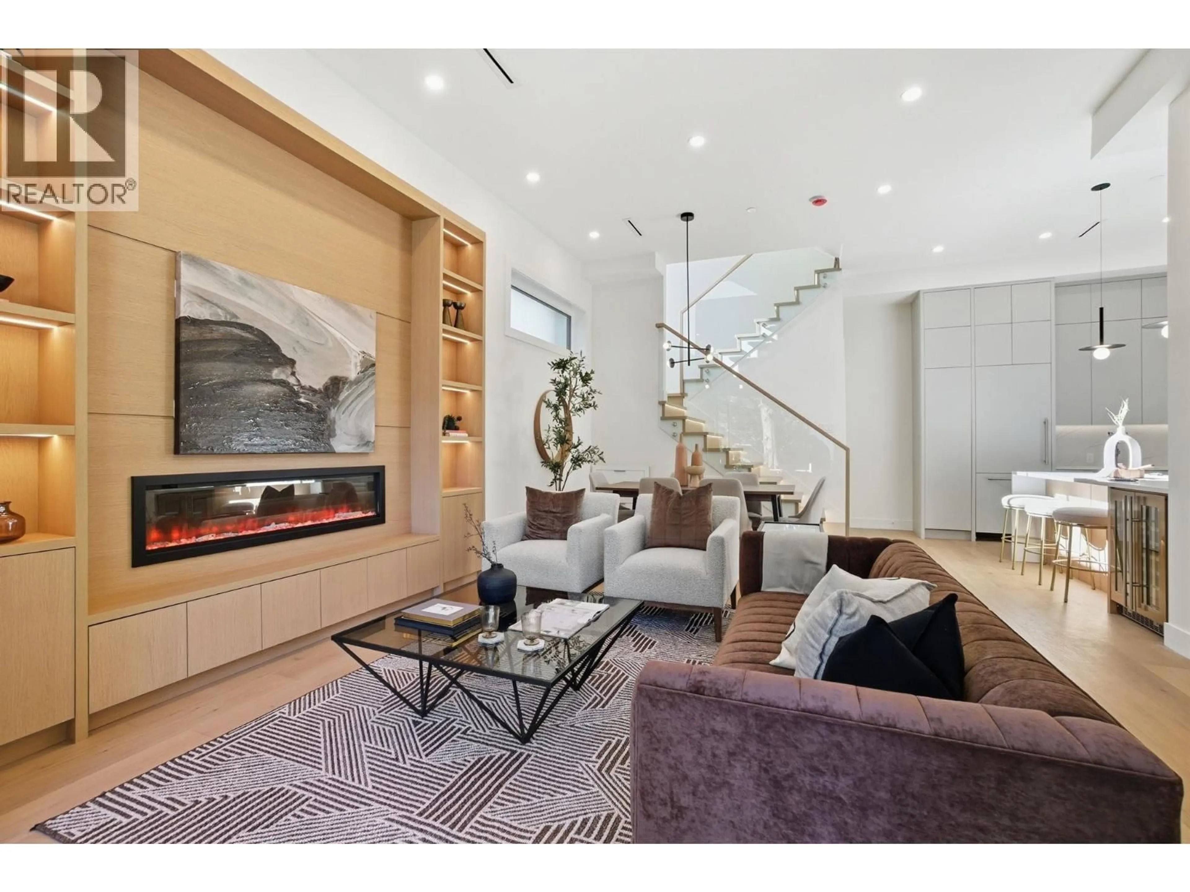 Living room with furniture, unknown for 1 - 6141 YEW STREET, Vancouver British Columbia V6M3Z1