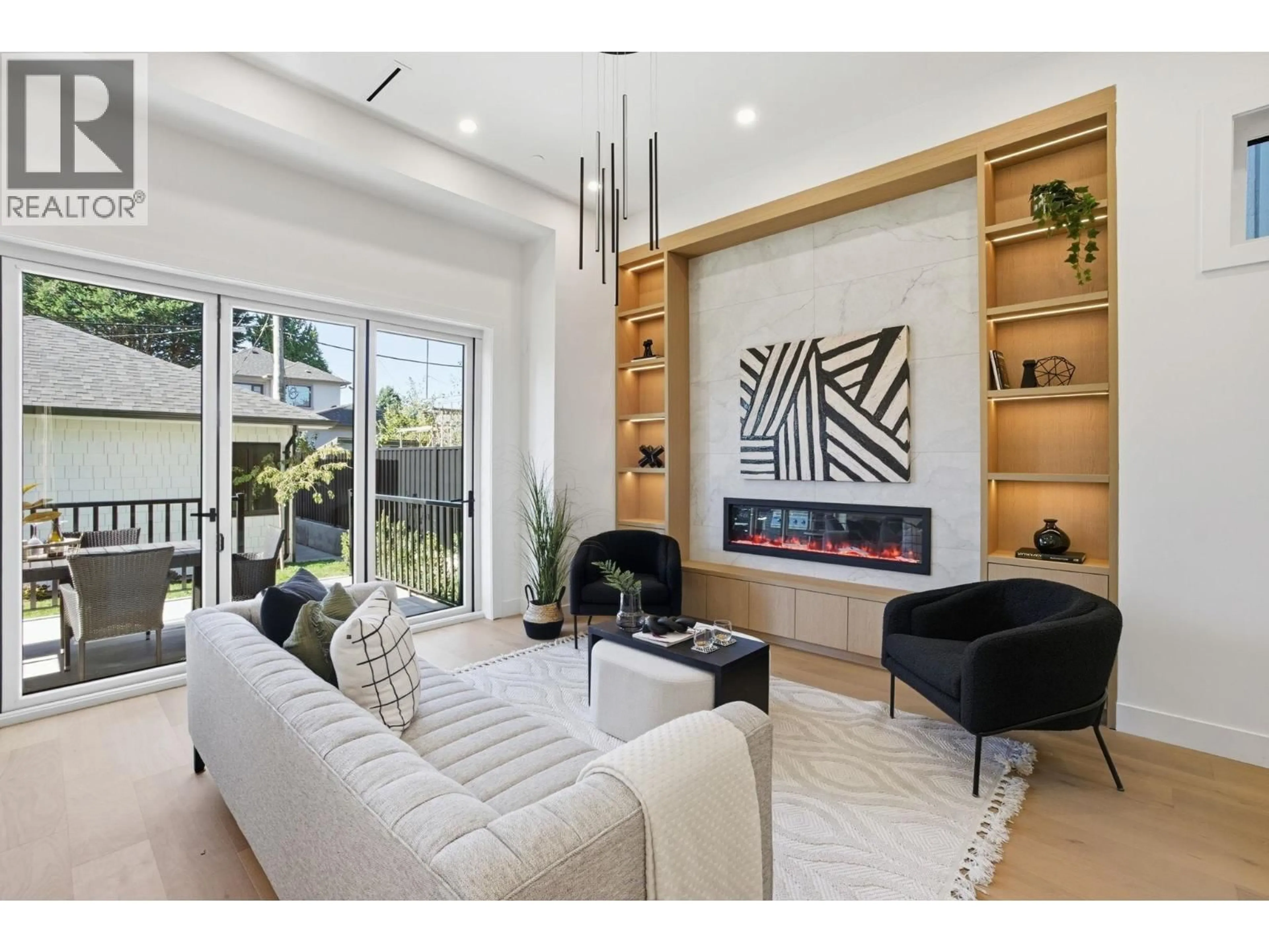 Living room with furniture, unknown for 2 - 6141 YEW STREET, Vancouver British Columbia V6M3Z1