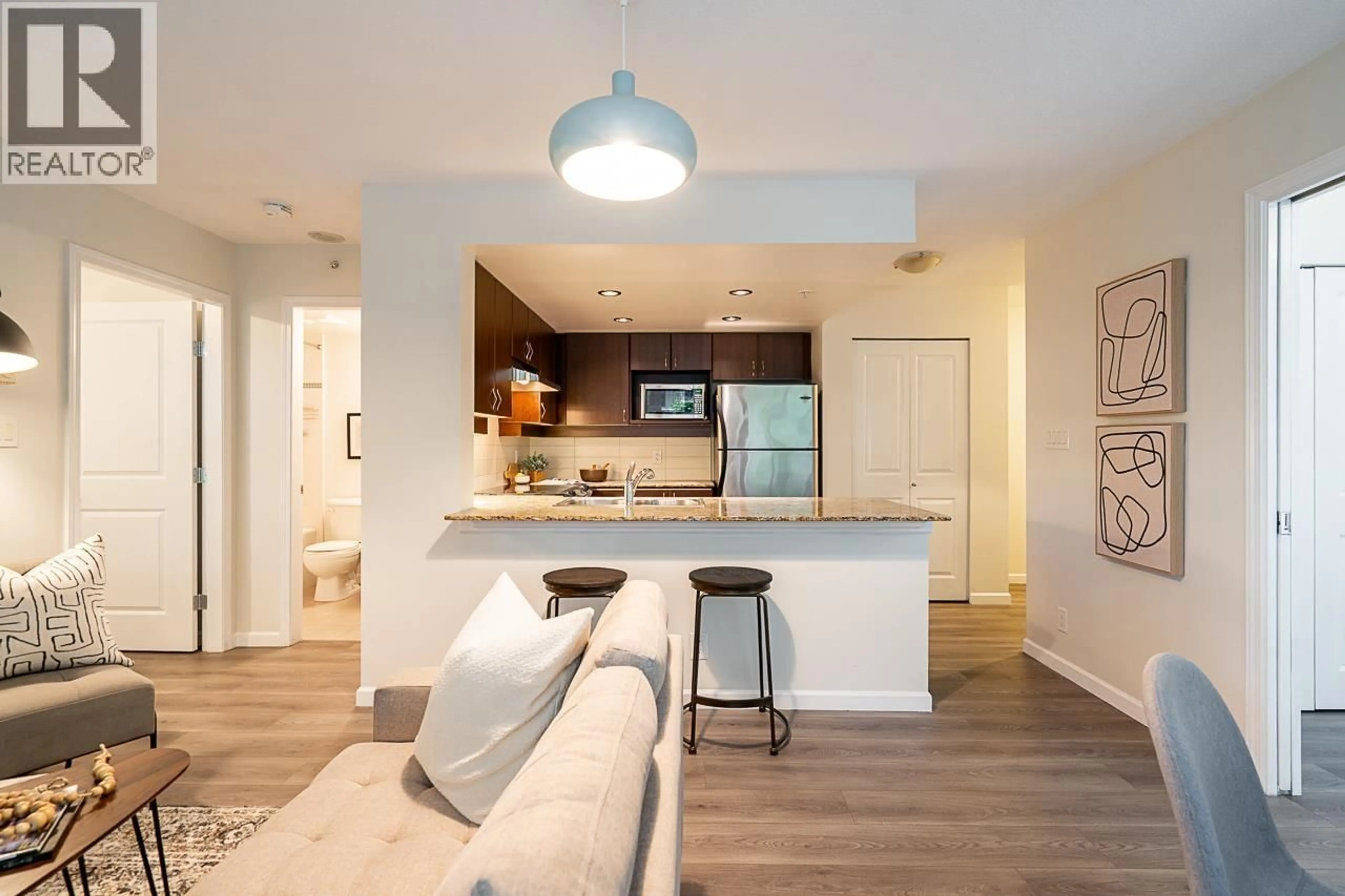 Open concept kitchen, unknown for 311 - 9262 UNIVERSITY CRESCENT, Burnaby British Columbia V5A0A4