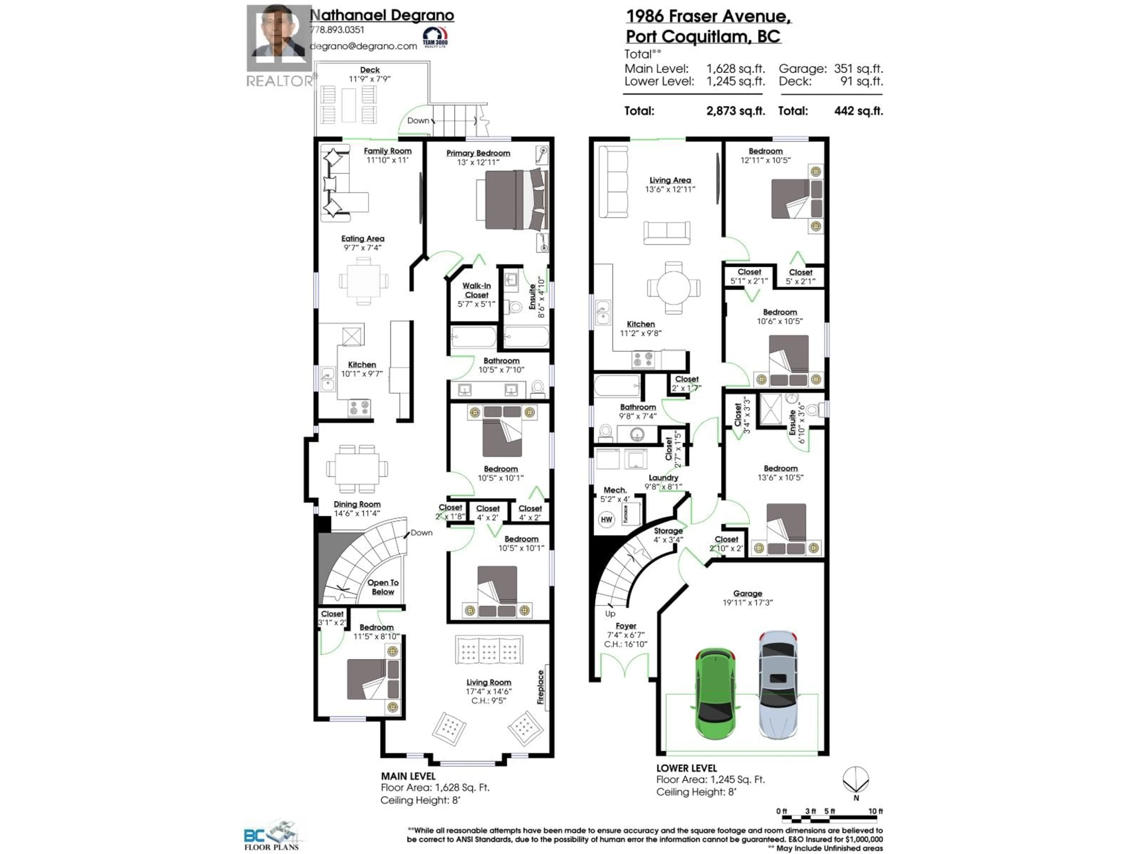 Floor plan for 1986 FRASER AVENUE, Port Coquitlam British Columbia V3B1N3