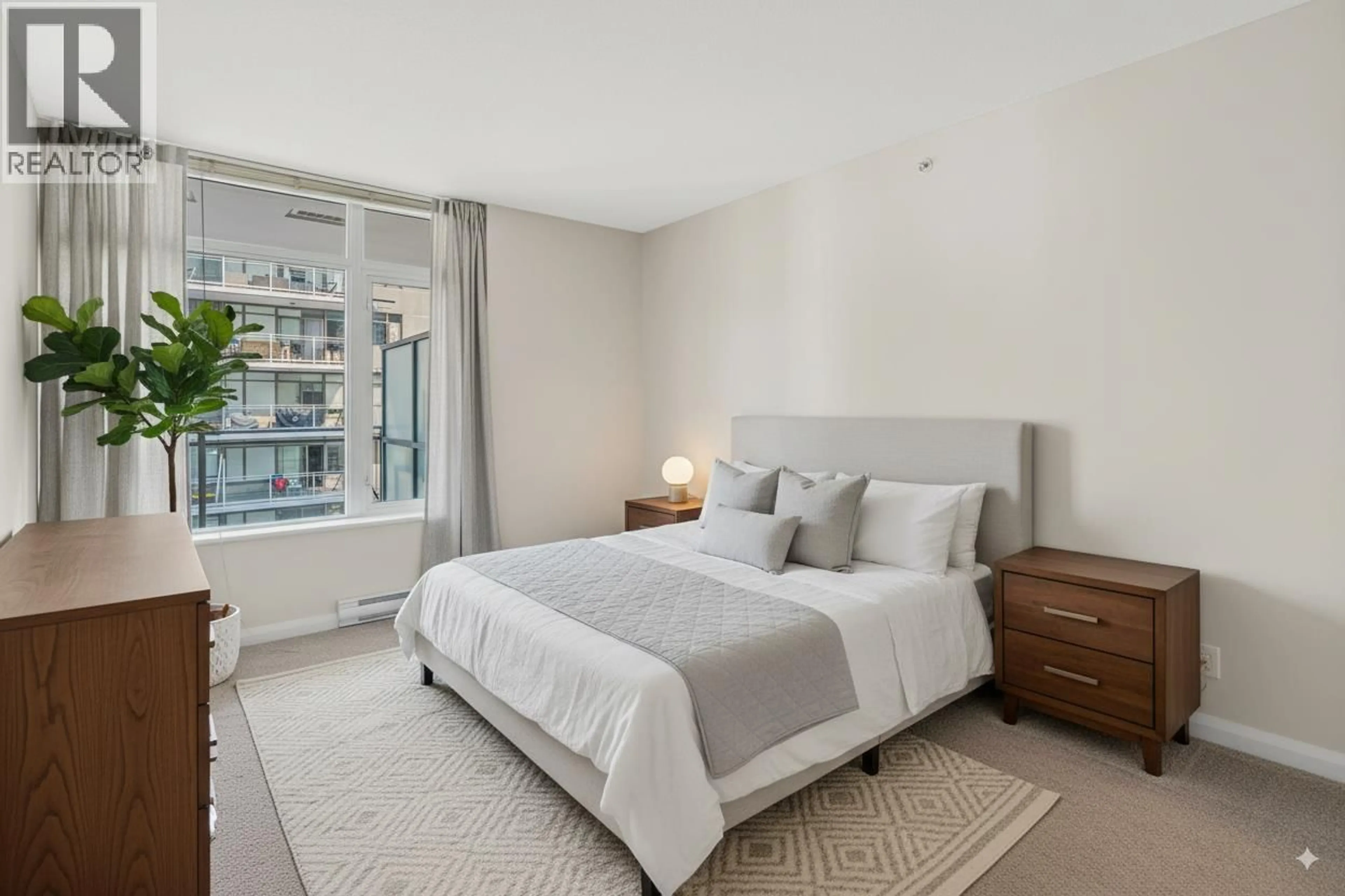 Bedroom with bed, unknown for 2605 - 898 CARNARVON STREET, New Westminster British Columbia V3M0C3