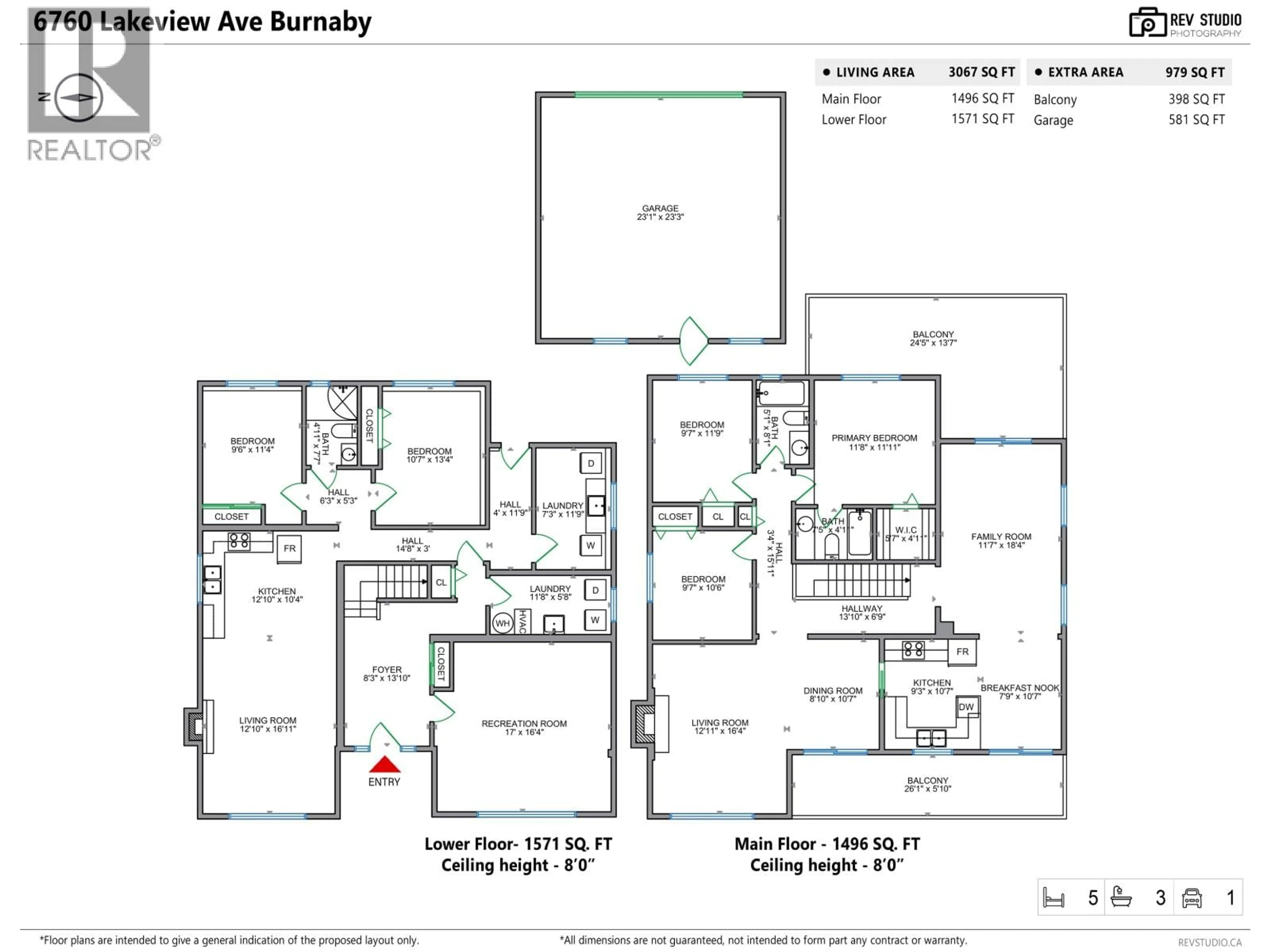Floor plan for 6760 LAKEVIEW AVENUE, Burnaby British Columbia V5E2P4