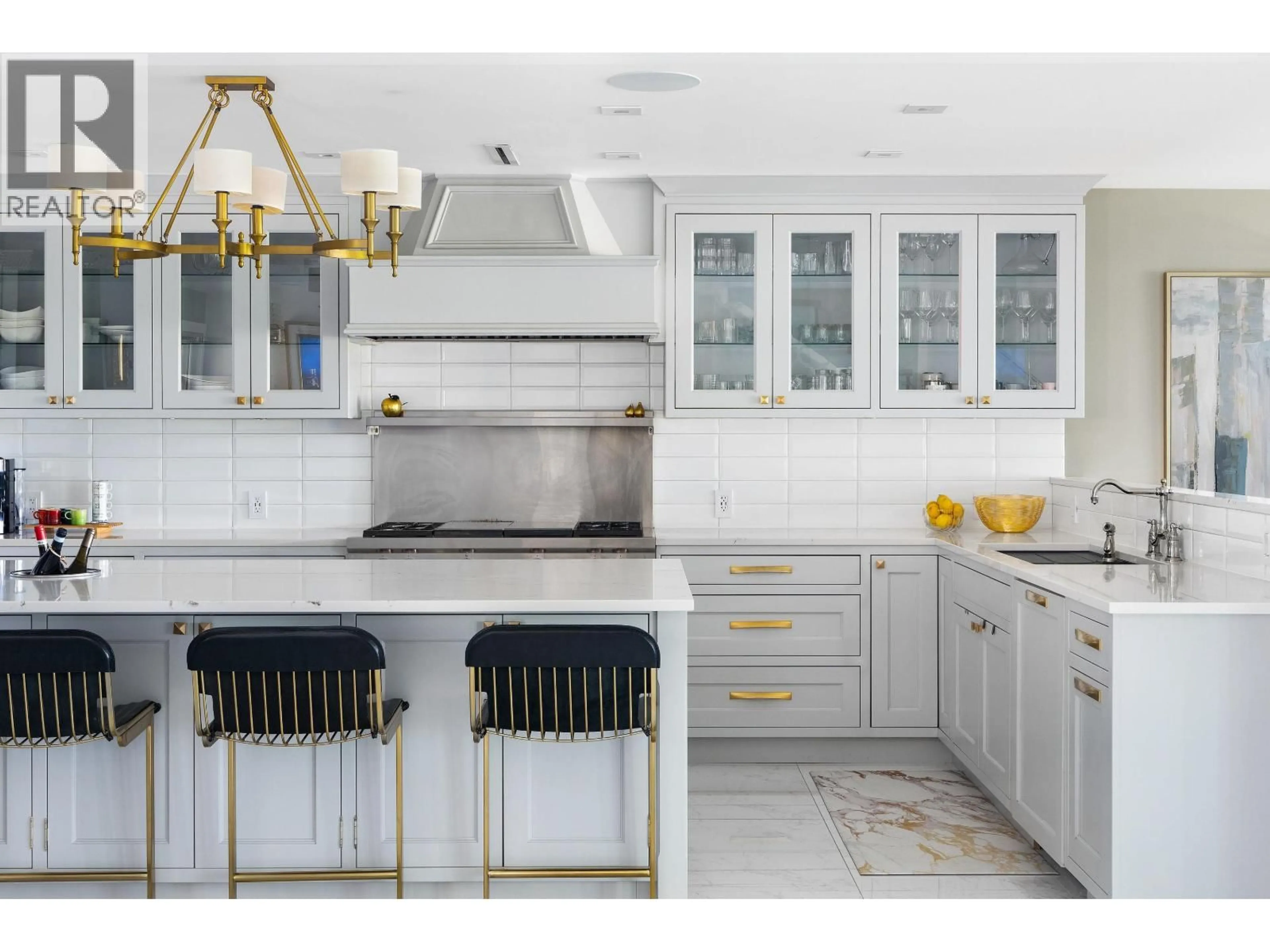 Contemporary kitchen, ceramic/tile floor for 1388 21ST STREET, West Vancouver British Columbia V7V4B3