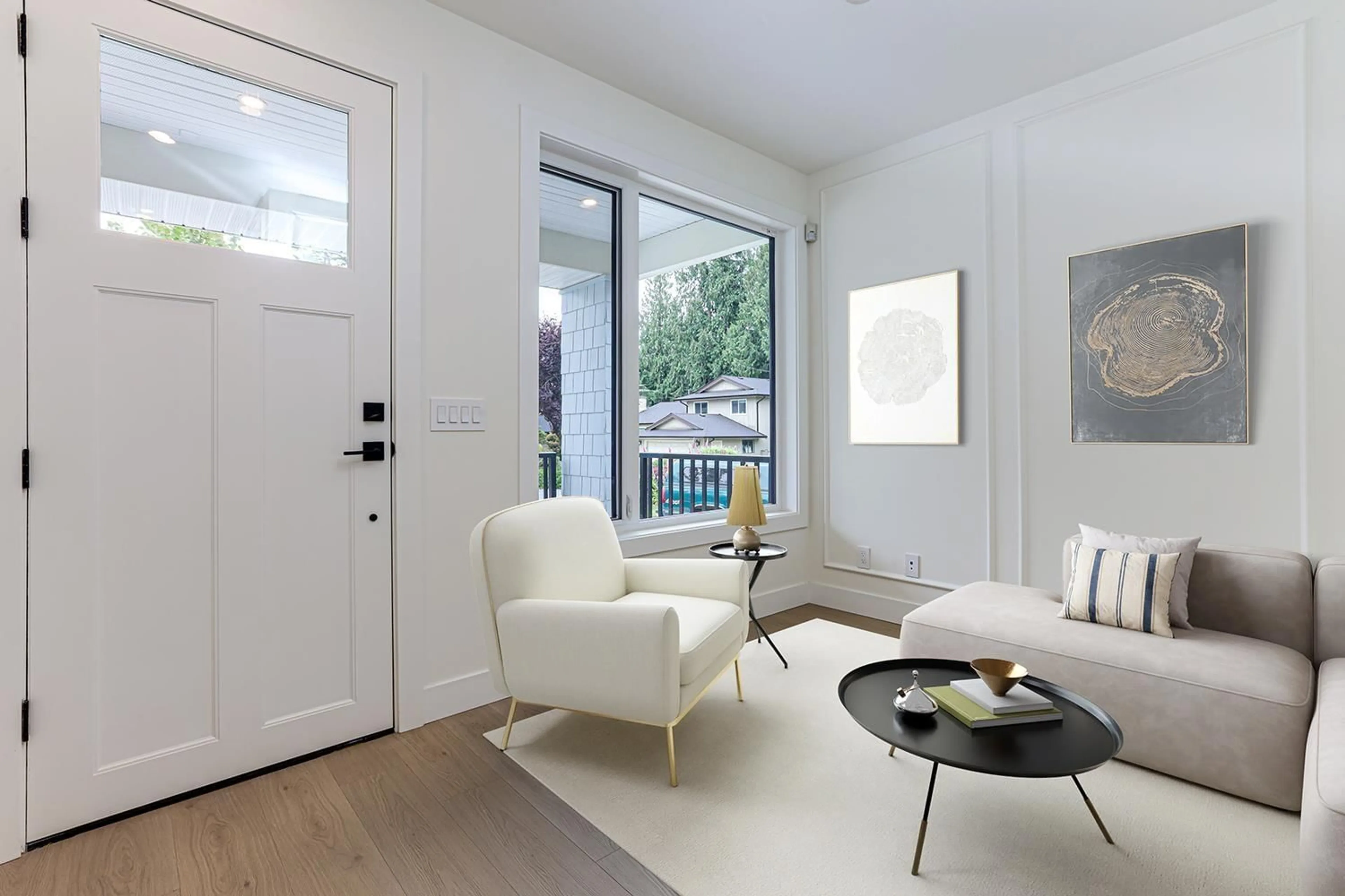 Living room with furniture, unknown for 11900 SUNWOOD, Delta British Columbia V4E2X6