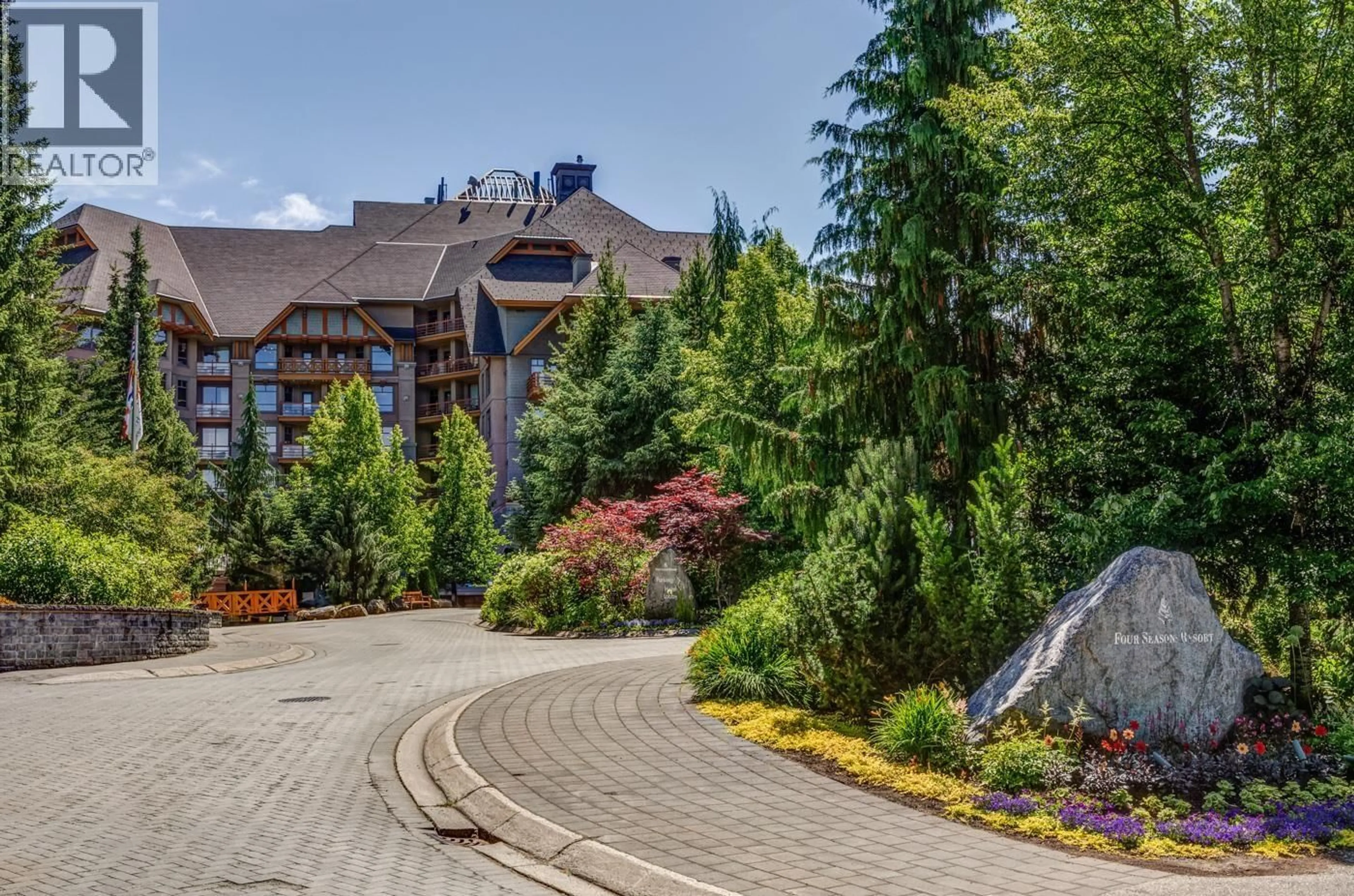 Patio, mountain view for 417 - 4591 BLACKCOMB WAY, Whistler British Columbia V8E0Y4