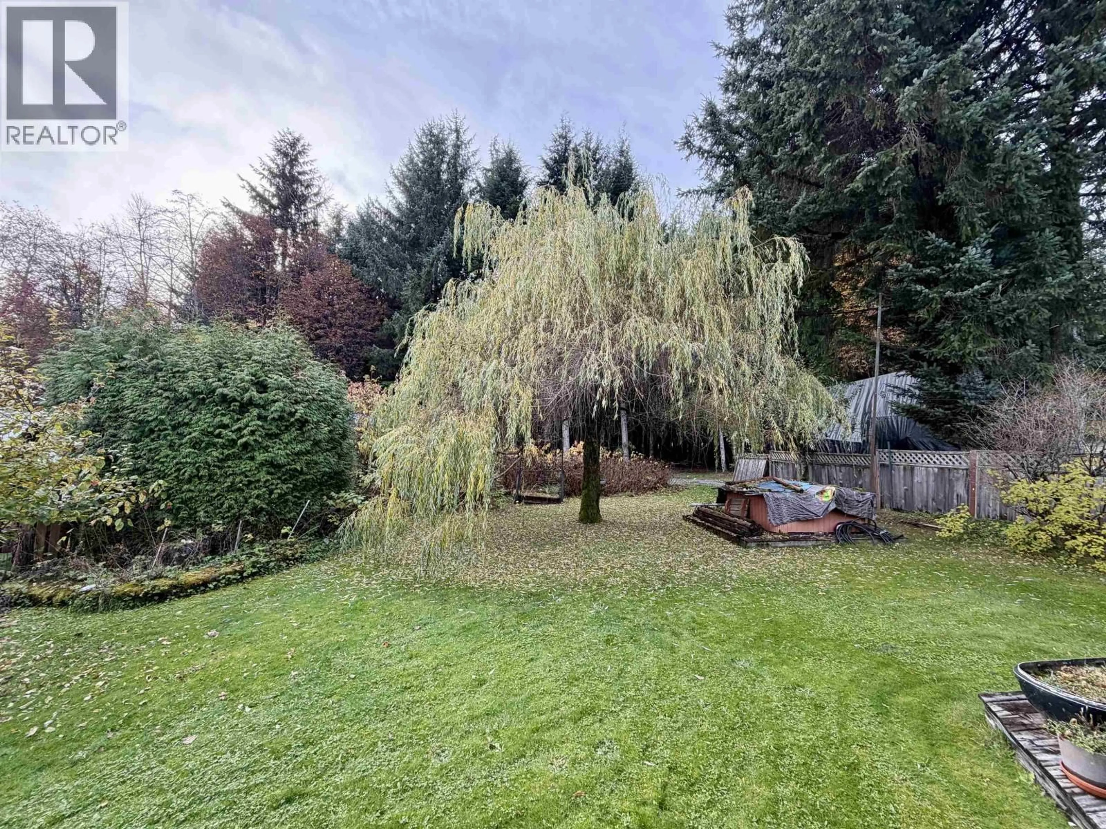 A pic from outside/outdoor area/front of a property/back of a property/a pic from drone, forest/trees view for 54 SKEENA STREET, Kitimat British Columbia V8C1Y9
