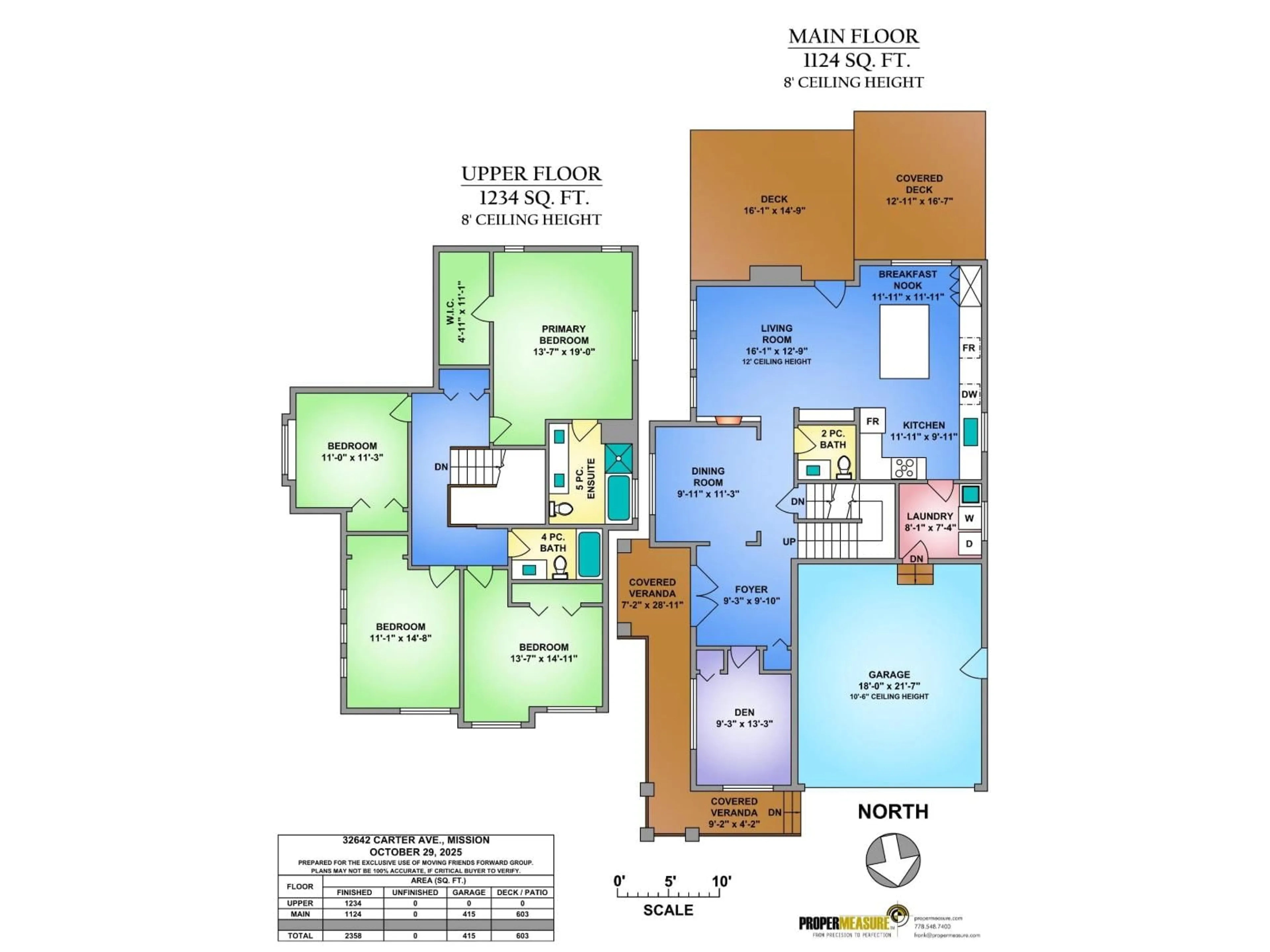 Floor plan for 32642 CARTER, Mission British Columbia V4S0B7