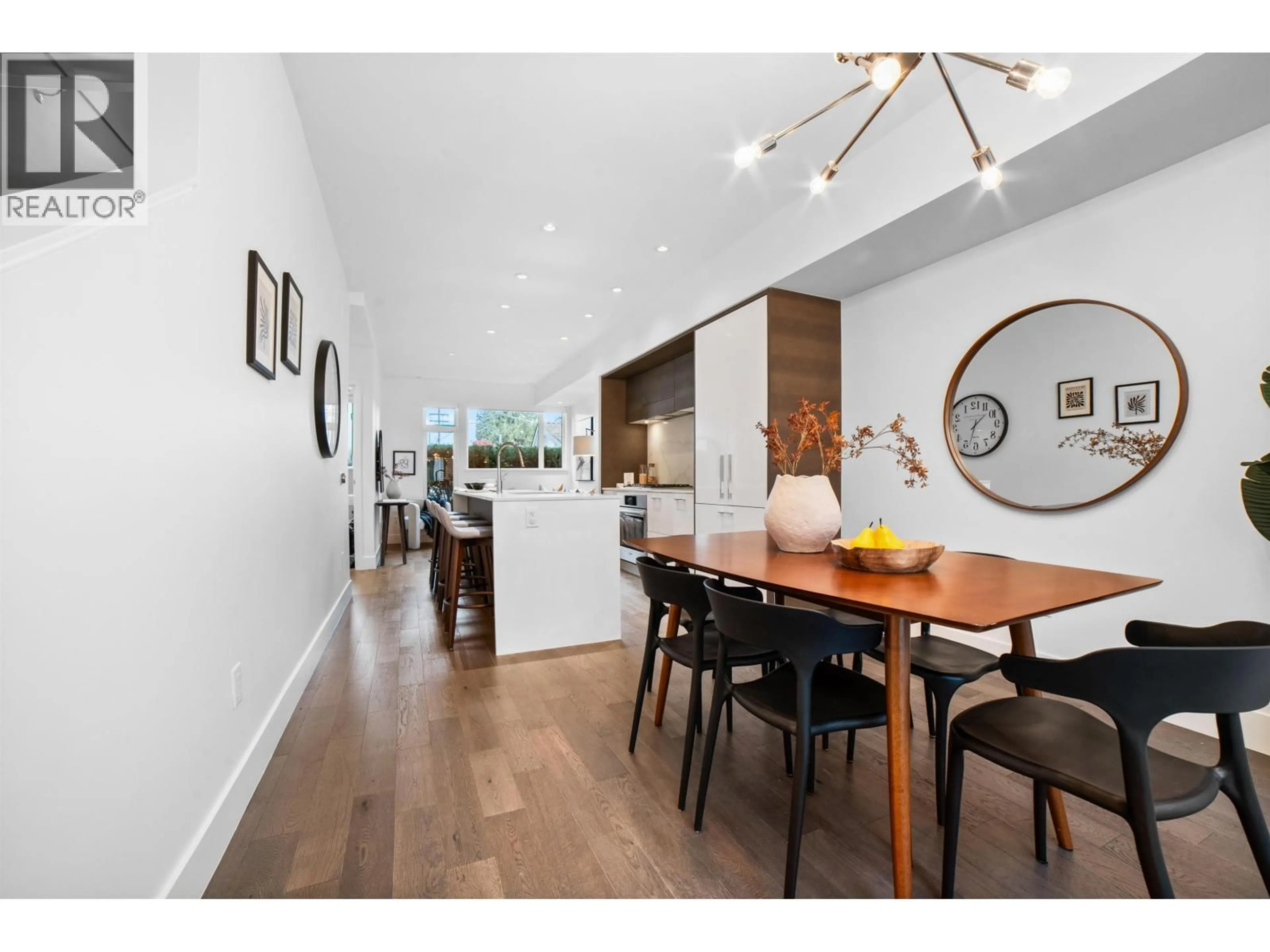 Dining room, wood/laminate floor for 7458 GRANVILLE STREET, Vancouver British Columbia V6P0G1