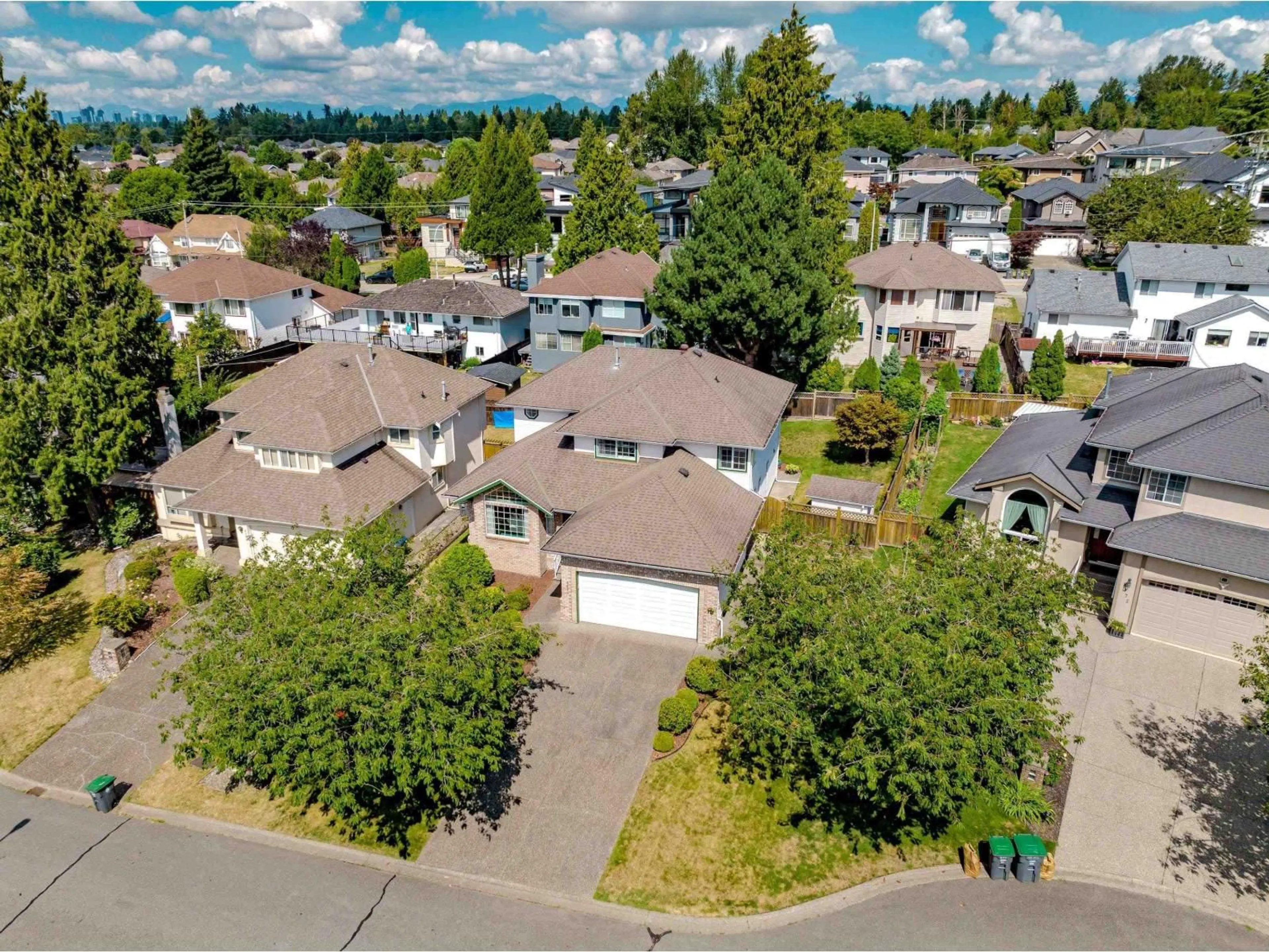 A pic from outside/outdoor area/front of a property/back of a property/a pic from drone, street for 8165 154, Surrey British Columbia V3S7X8