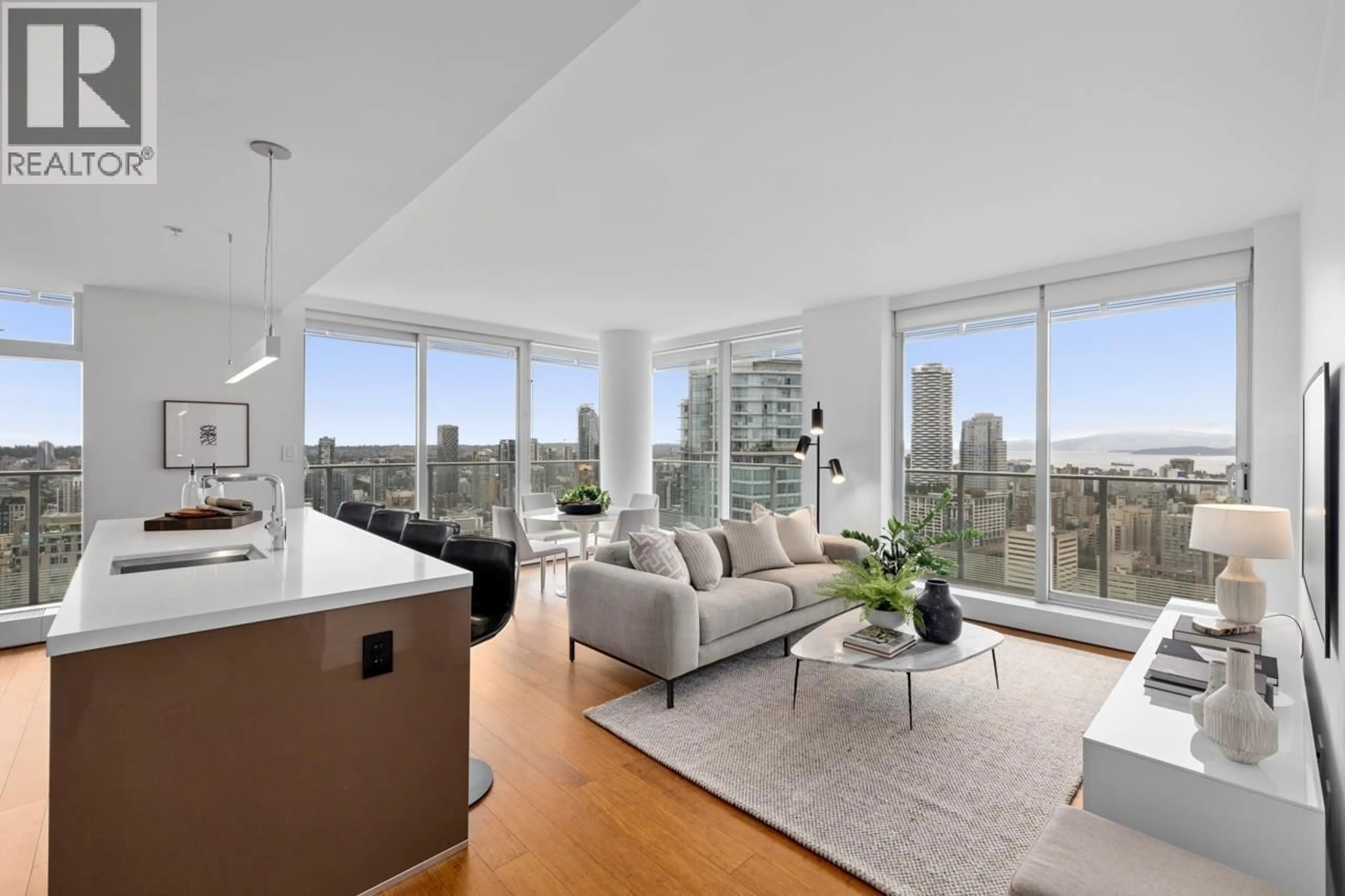 Living room with furniture, unknown for 4202 - 777 RICHARDS STREET, Vancouver British Columbia V6B0M6