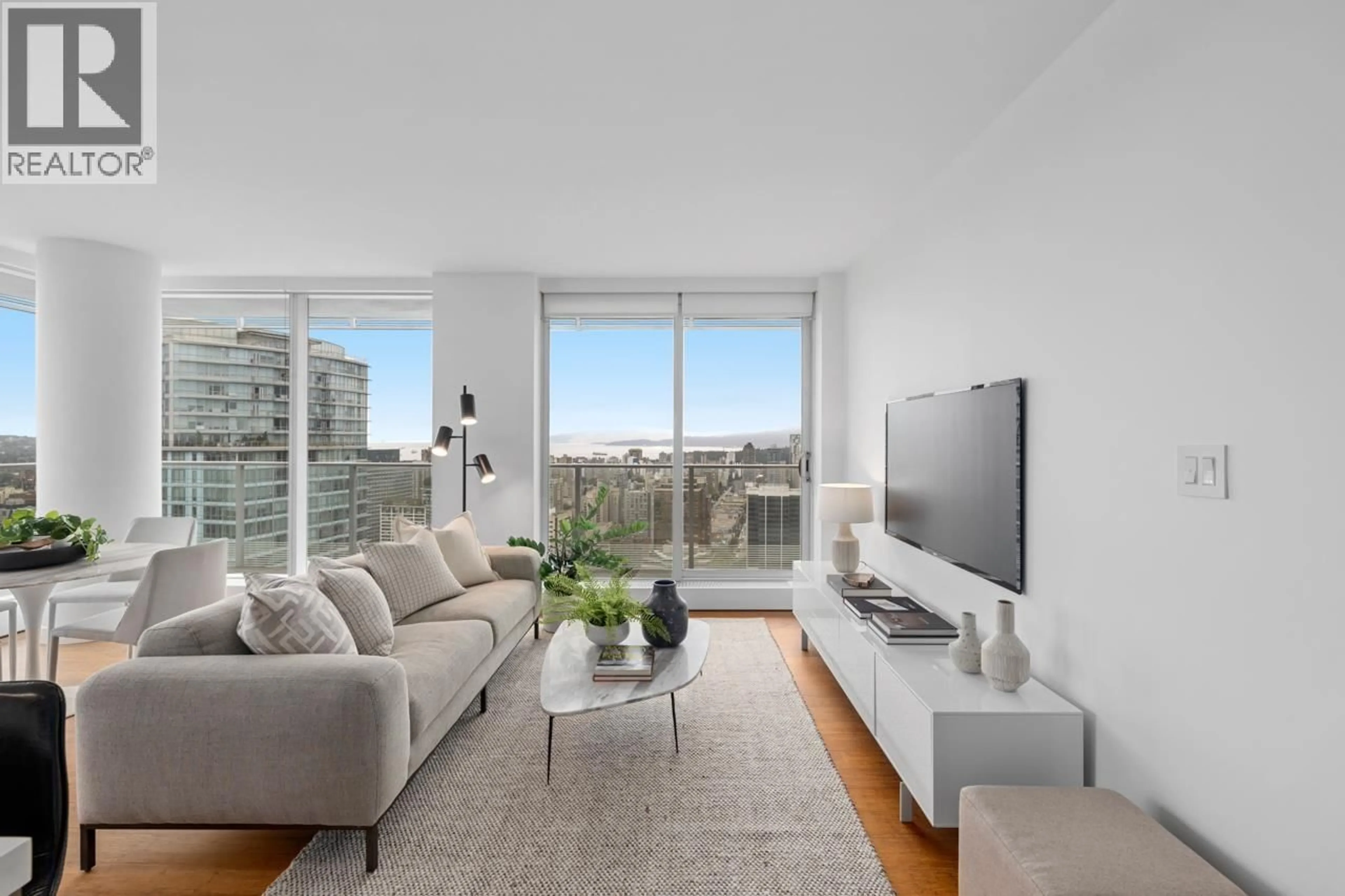 Living room with furniture, unknown for 4202 - 777 RICHARDS STREET, Vancouver British Columbia V6B0M6