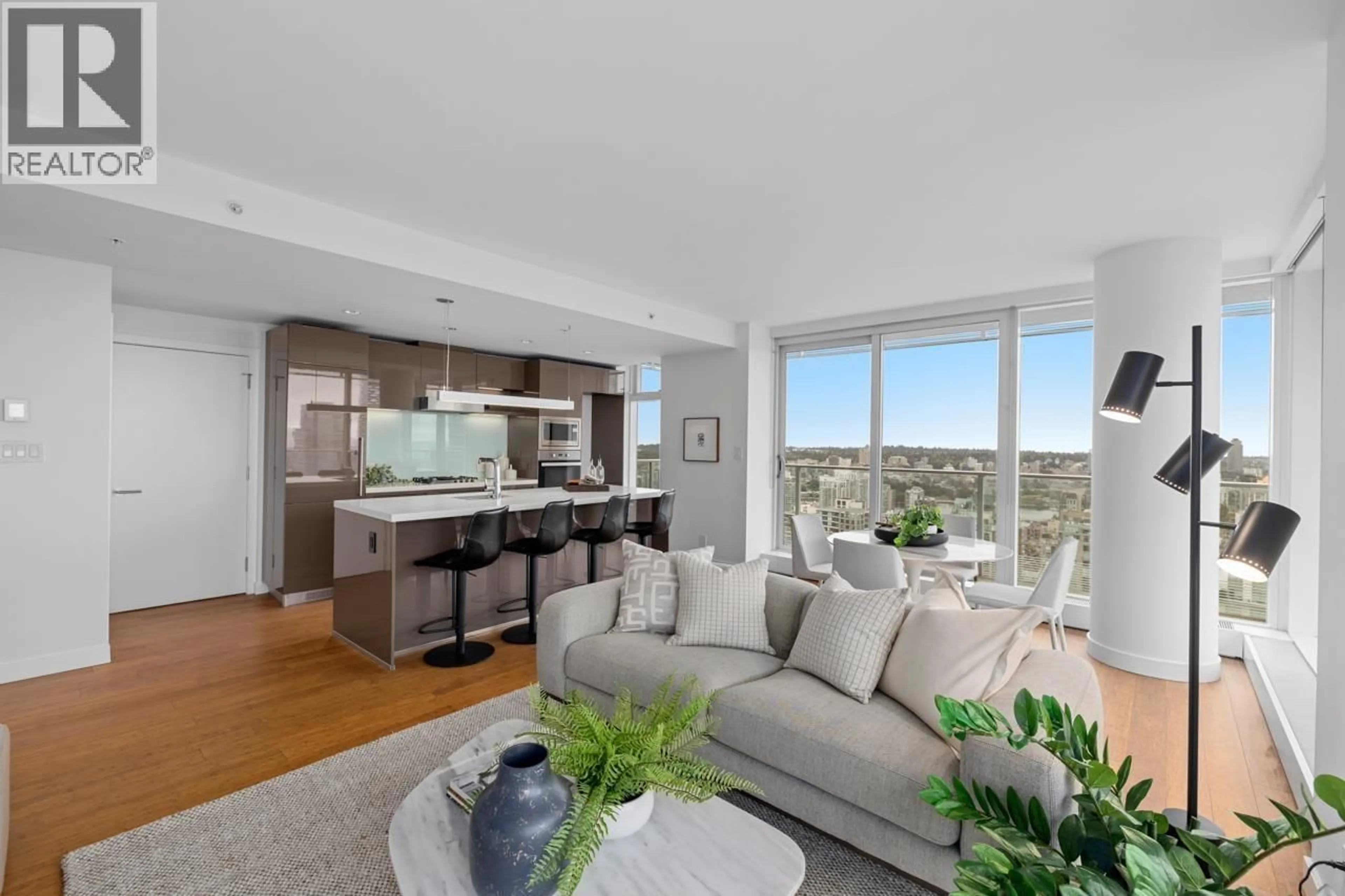 Living room with furniture, unknown for 4202 - 777 RICHARDS STREET, Vancouver British Columbia V6B0M6