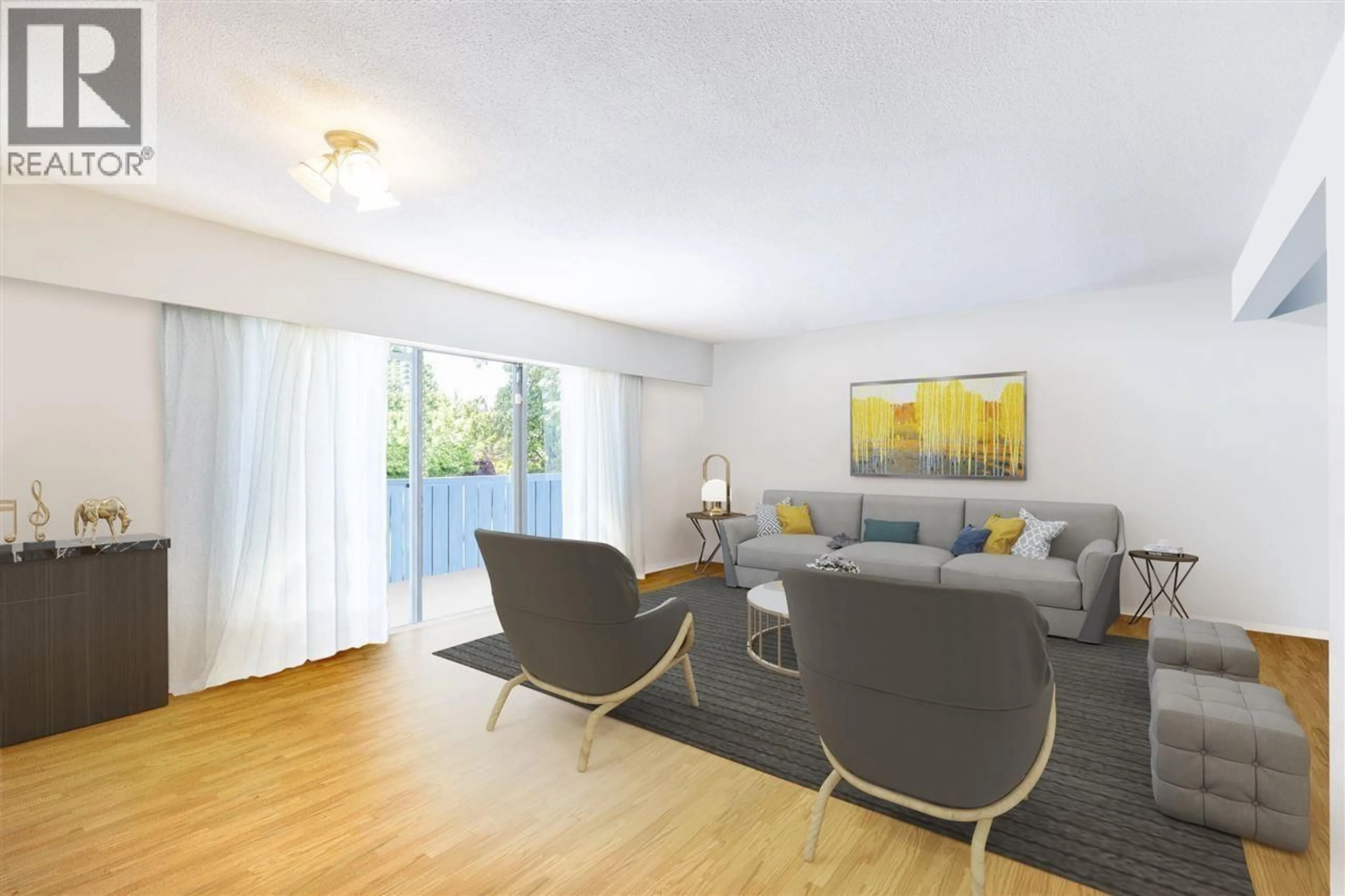 Living room with furniture, wood/laminate floor for 3111 BLUNDELL ROAD, Richmond British Columbia V7C1G2