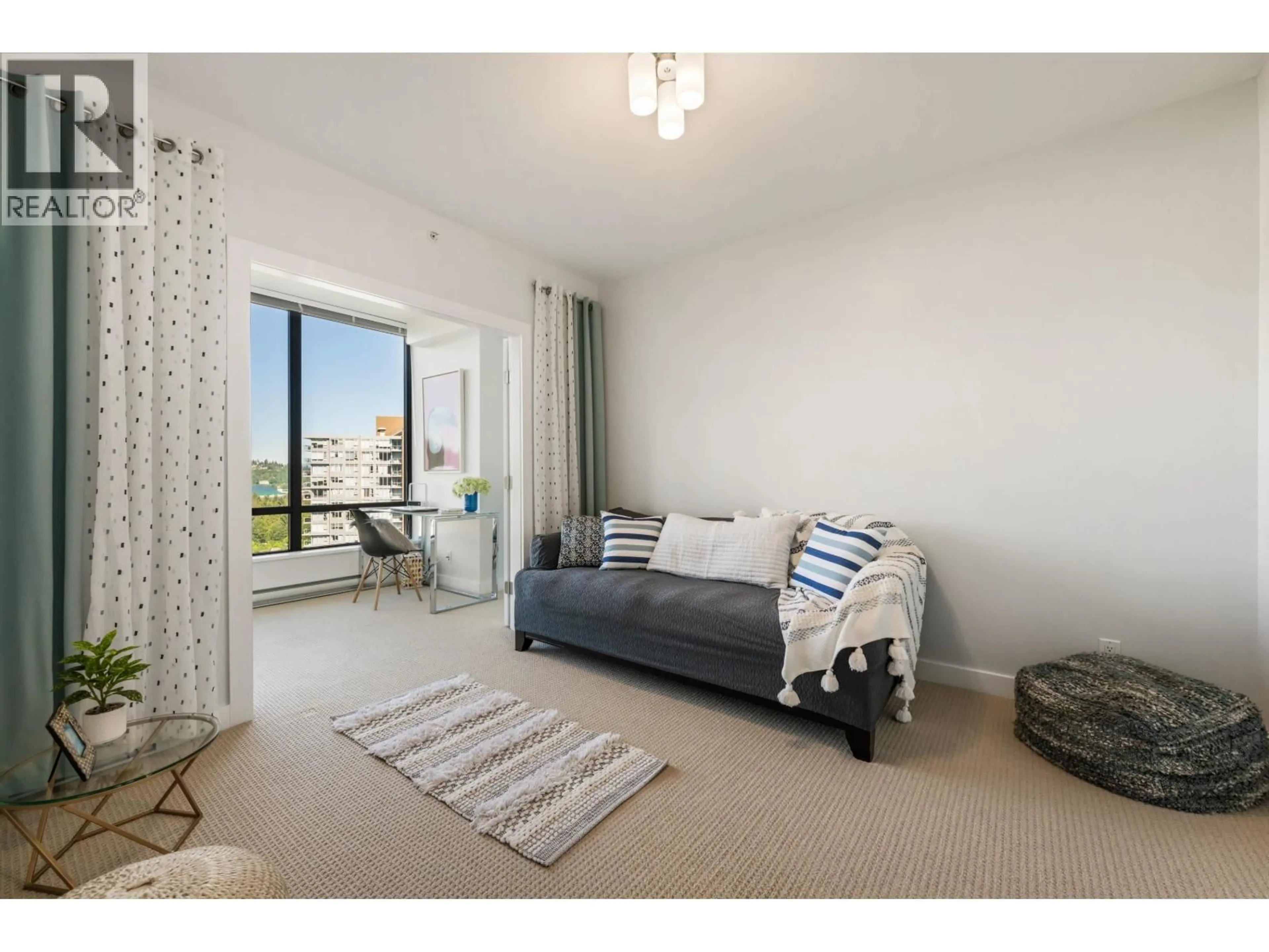 Living room with furniture, unknown for 2202 - 301 CAPILANO ROAD, Port Moody British Columbia V3H0G6