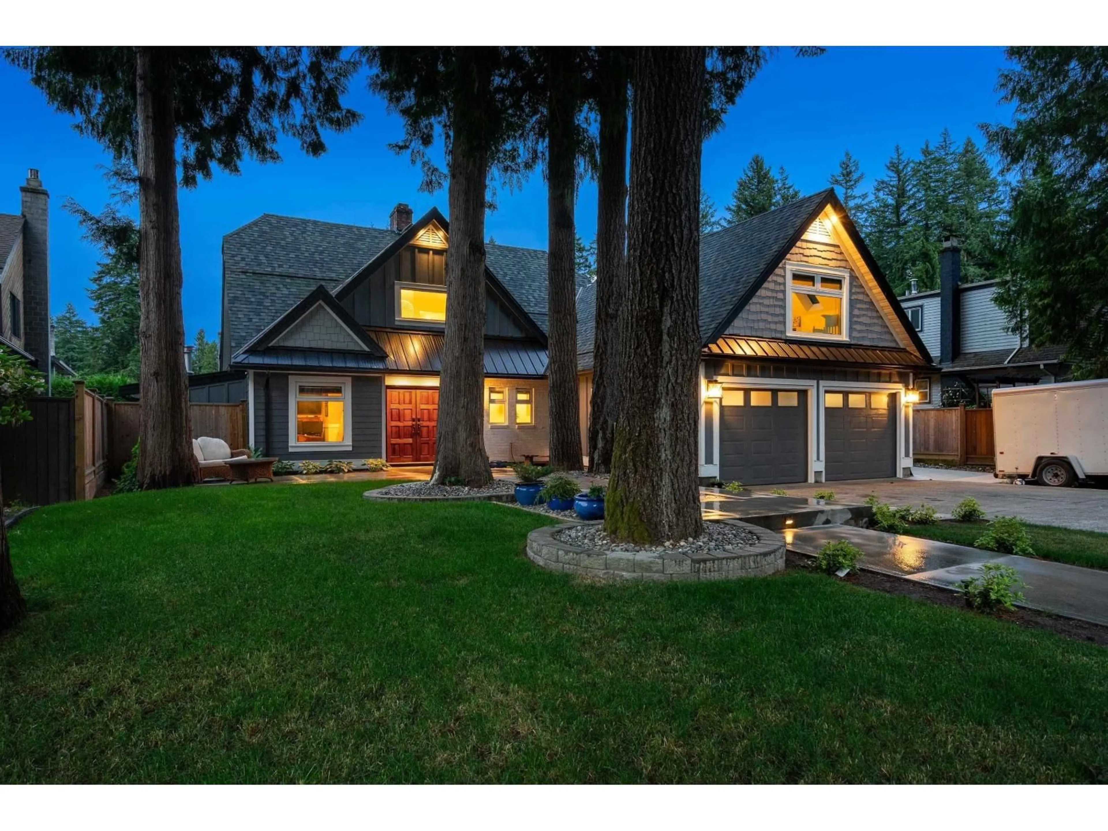 Home with brick exterior material, mountain view for 4560 196A, Langley British Columbia V3A7G6