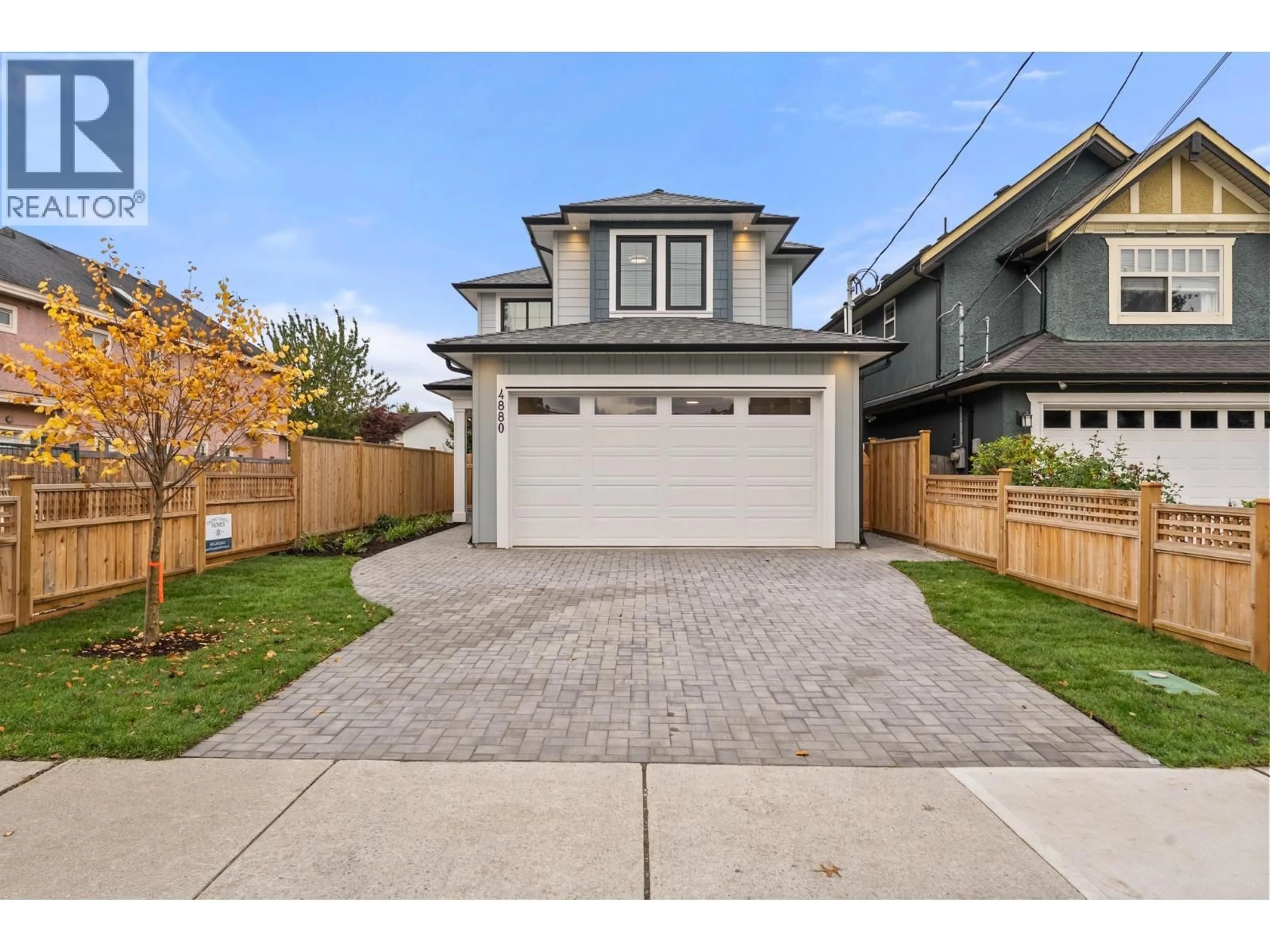 Home with brick exterior material, street for 4880 GARRY STREET, Richmond British Columbia V7E2V3