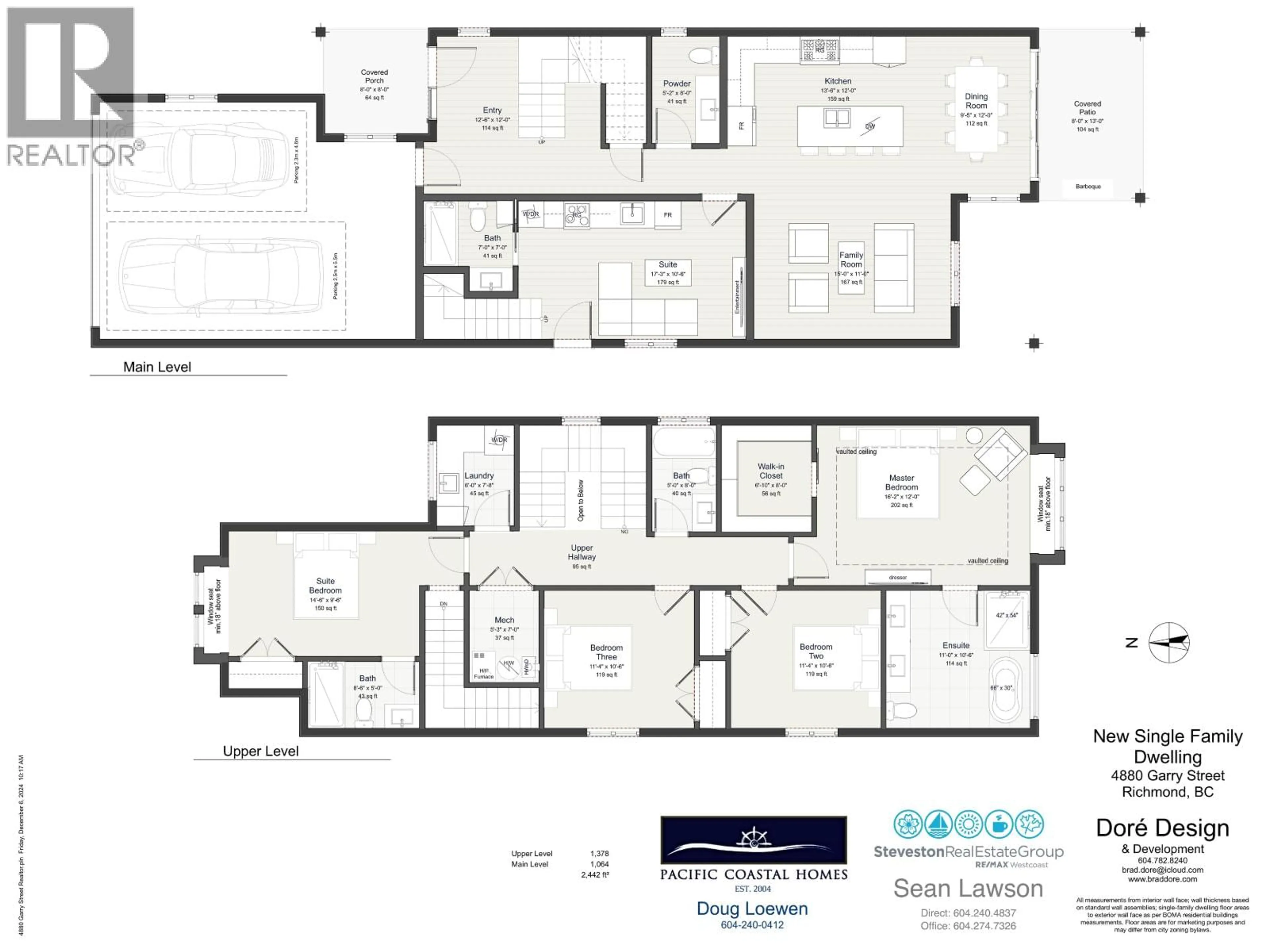 Floor plan for 4880 GARRY STREET, Richmond British Columbia V7E2V3