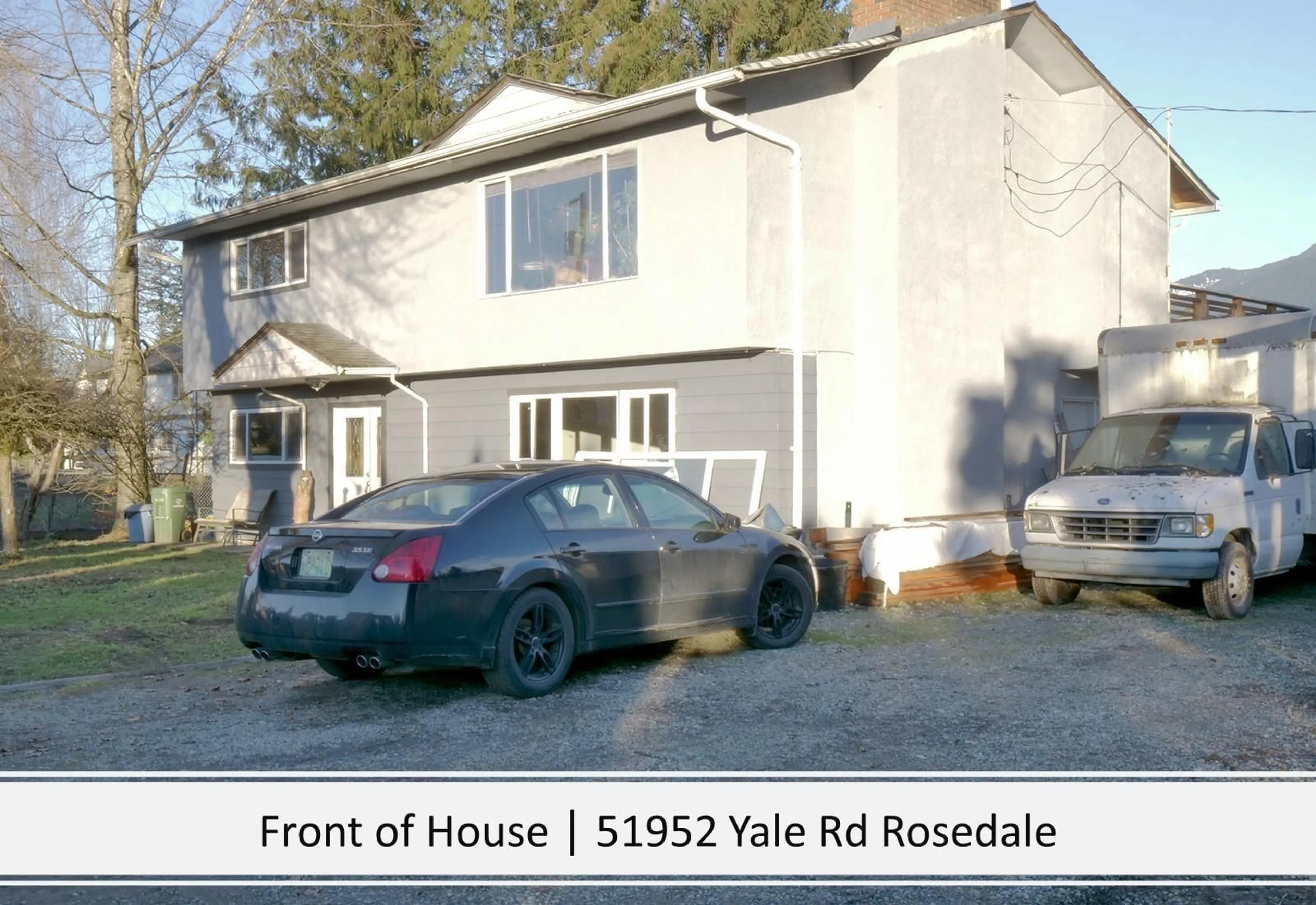 Home with vinyl exterior material, street for 51952 YALE ROAD, Rosedale British Columbia V0X1X1
