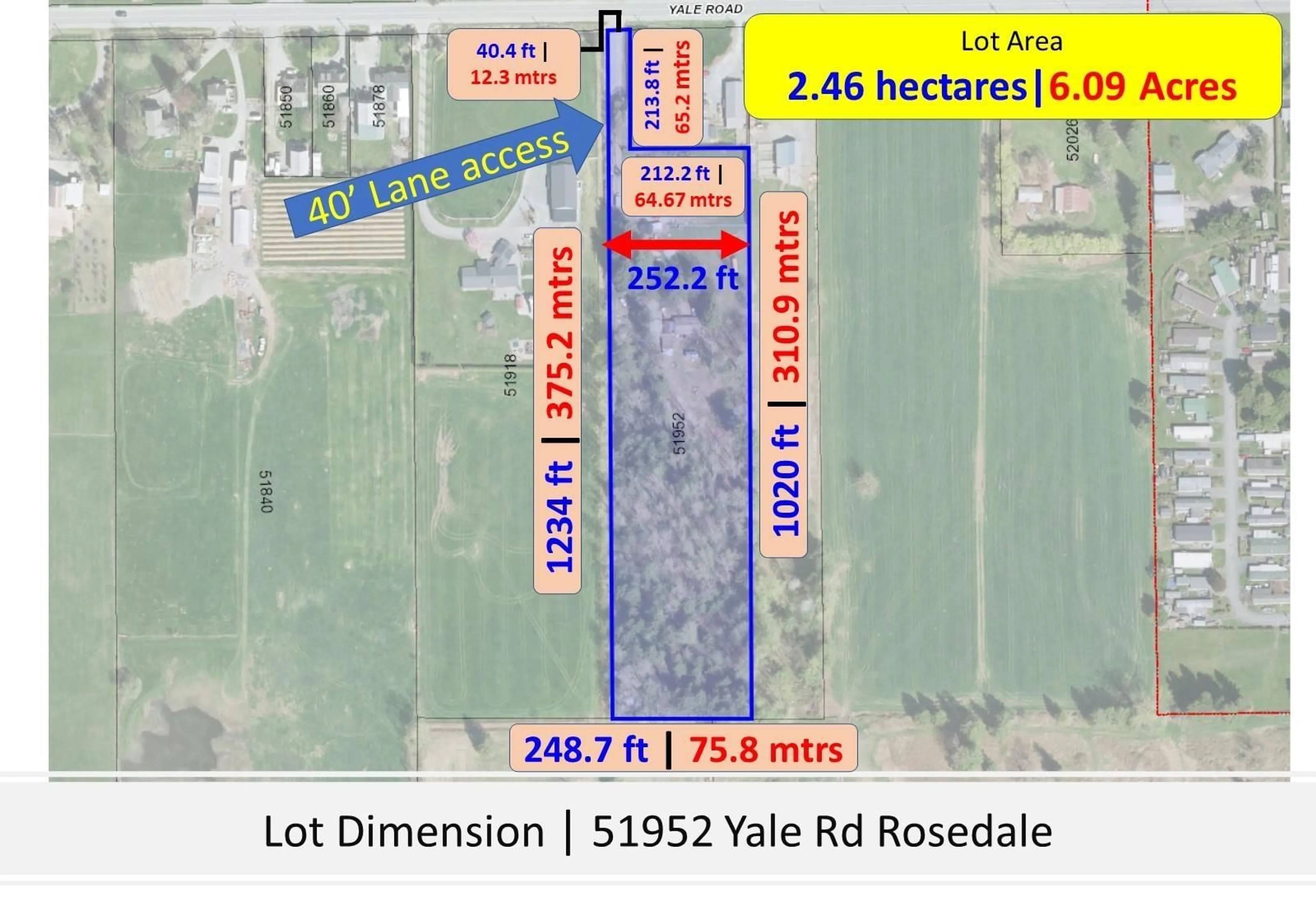 Picture of a map for 51952 YALE ROAD, Rosedale British Columbia V0X1X1