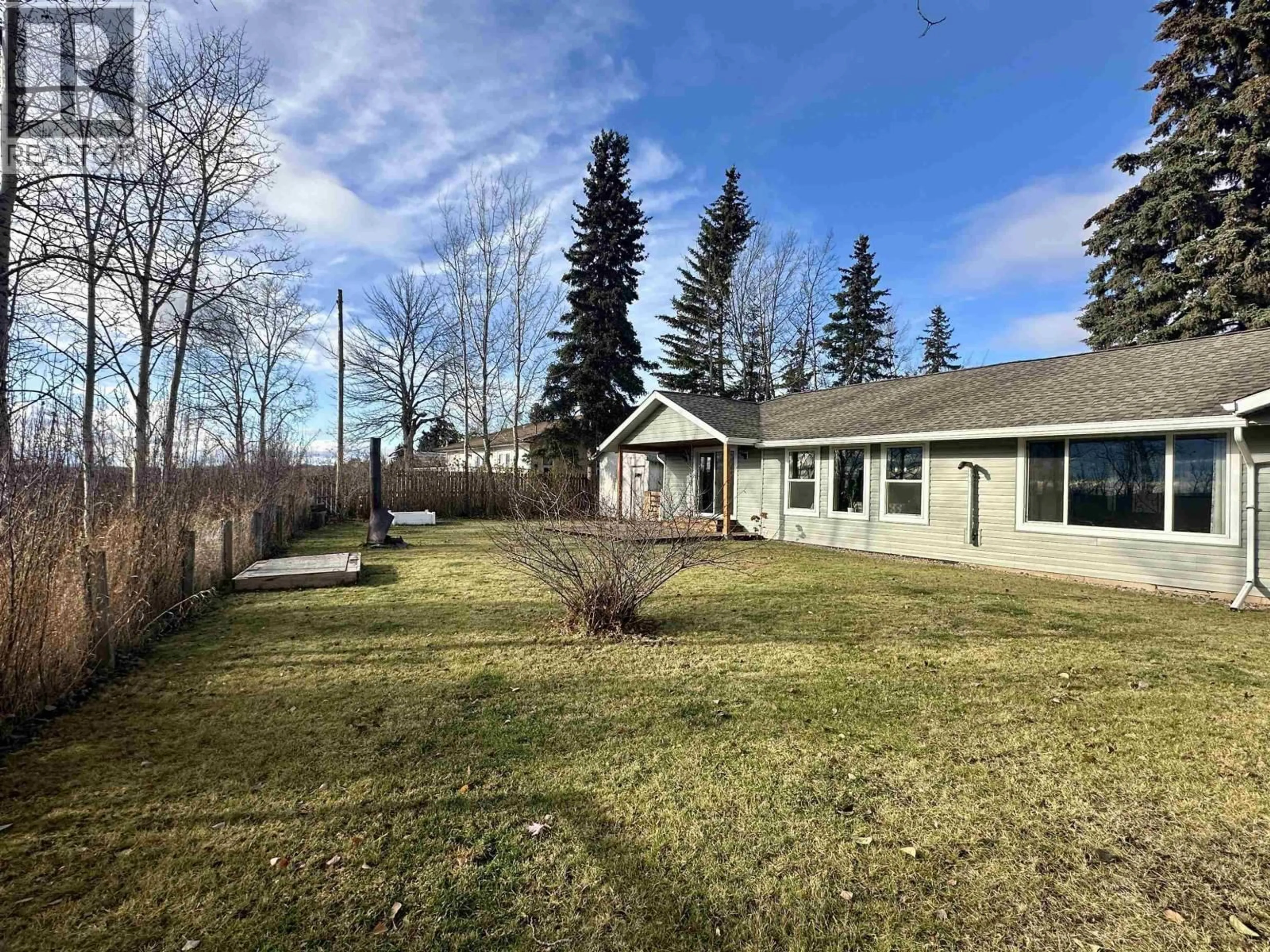 A pic from outside/outdoor area/front of a property/back of a property/a pic from drone, unknown for 366 NORTHSIDE ROAD, Vanderhoof British Columbia V0J3A2