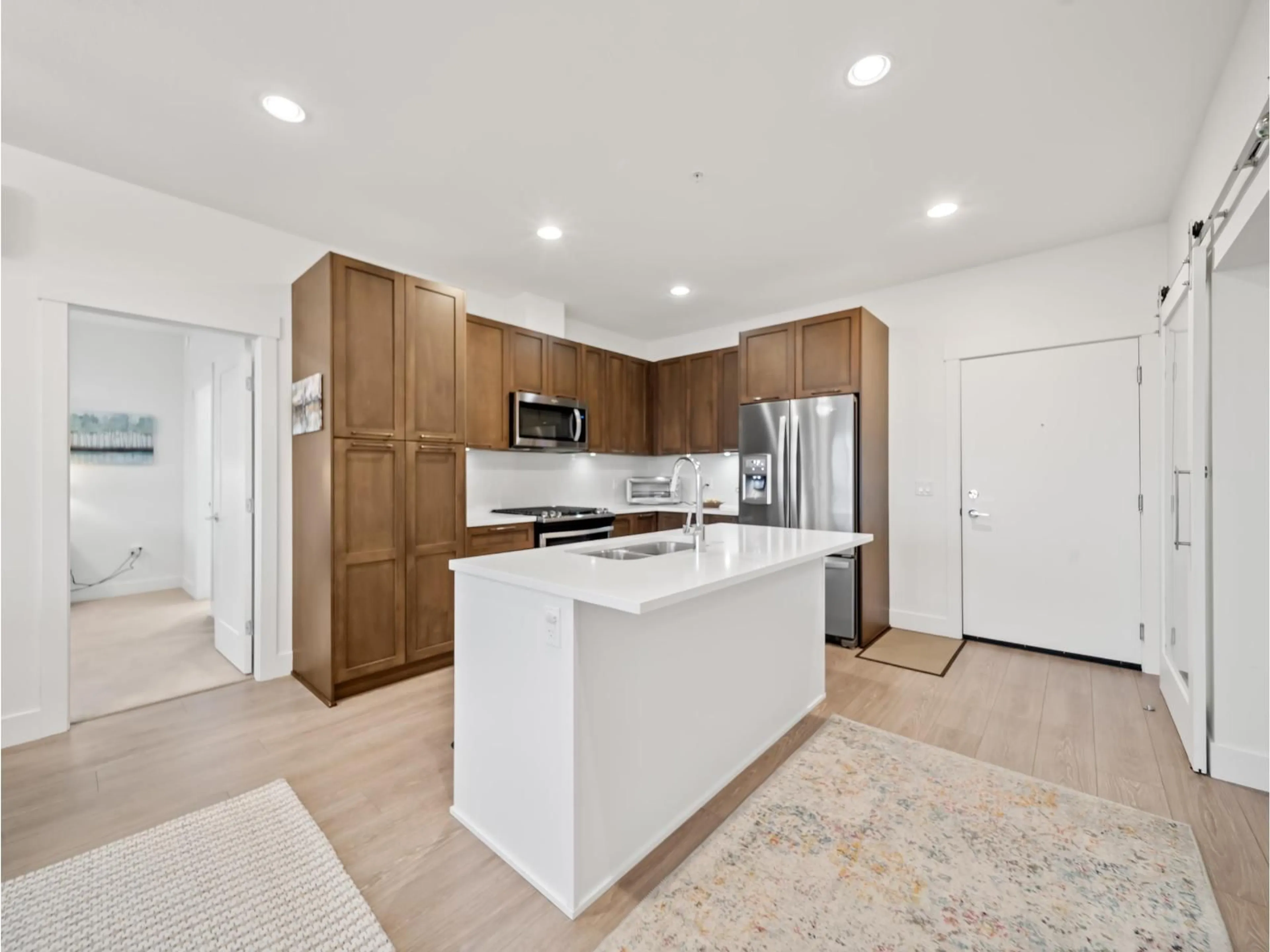 Open concept kitchen, unknown for 412 - 22087 49, Langley British Columbia V3A0K4