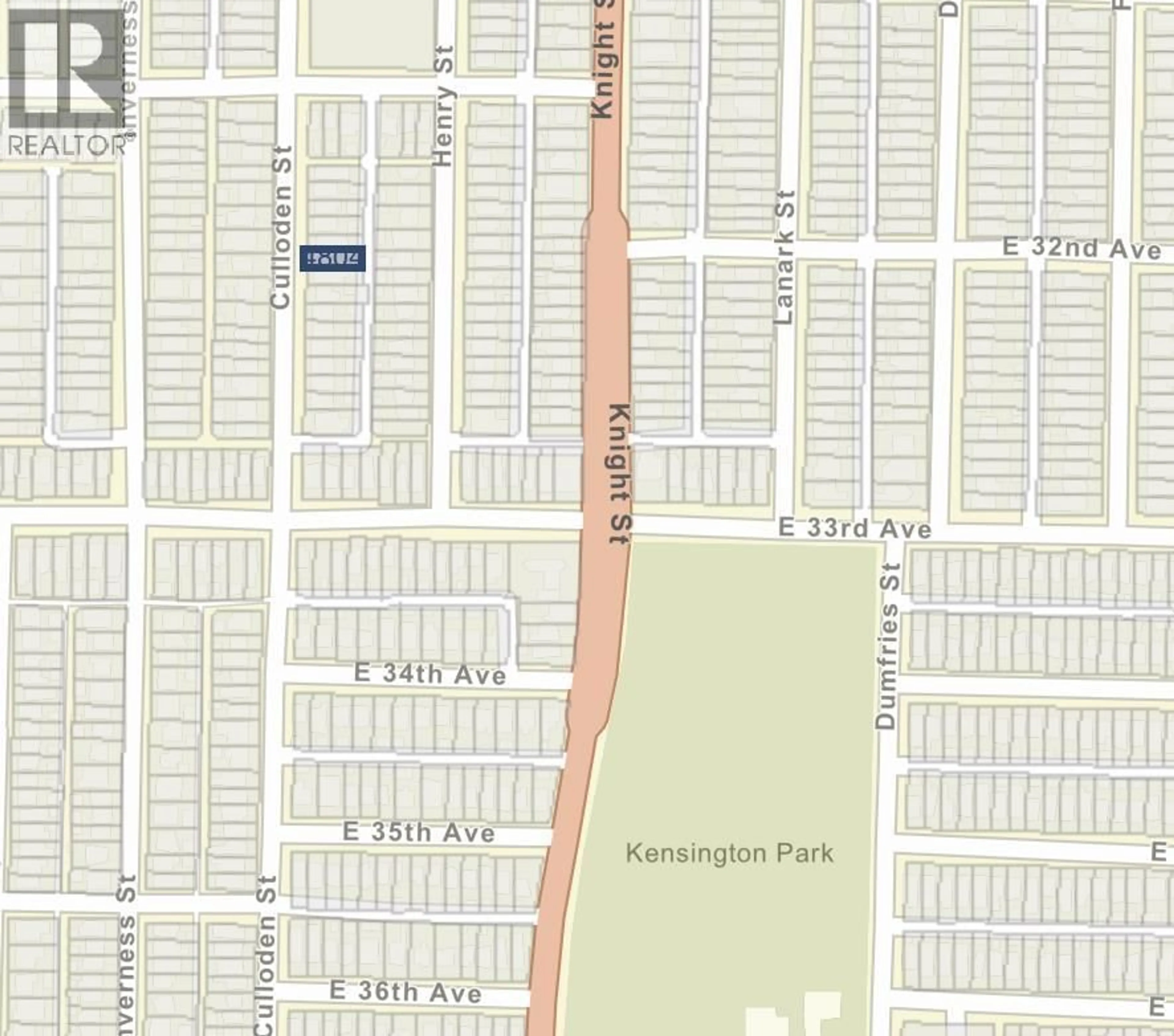 Picture of a map for 4804 CULLODEN STREET, Vancouver British Columbia V5V4X9