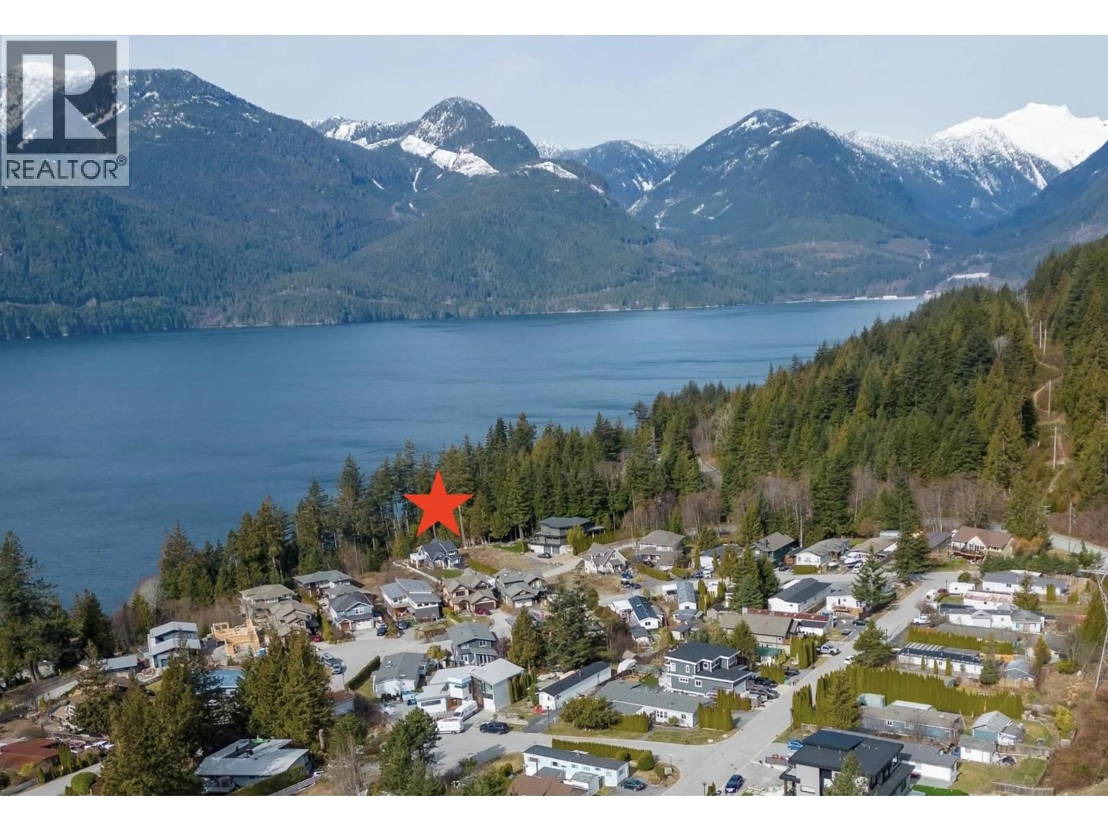 A pic from outside/outdoor area/front of a property/back of a property/a pic from drone, water/lake/river/ocean view for 679 COPPER DRIVE, Britannia Beach British Columbia V0N1J0