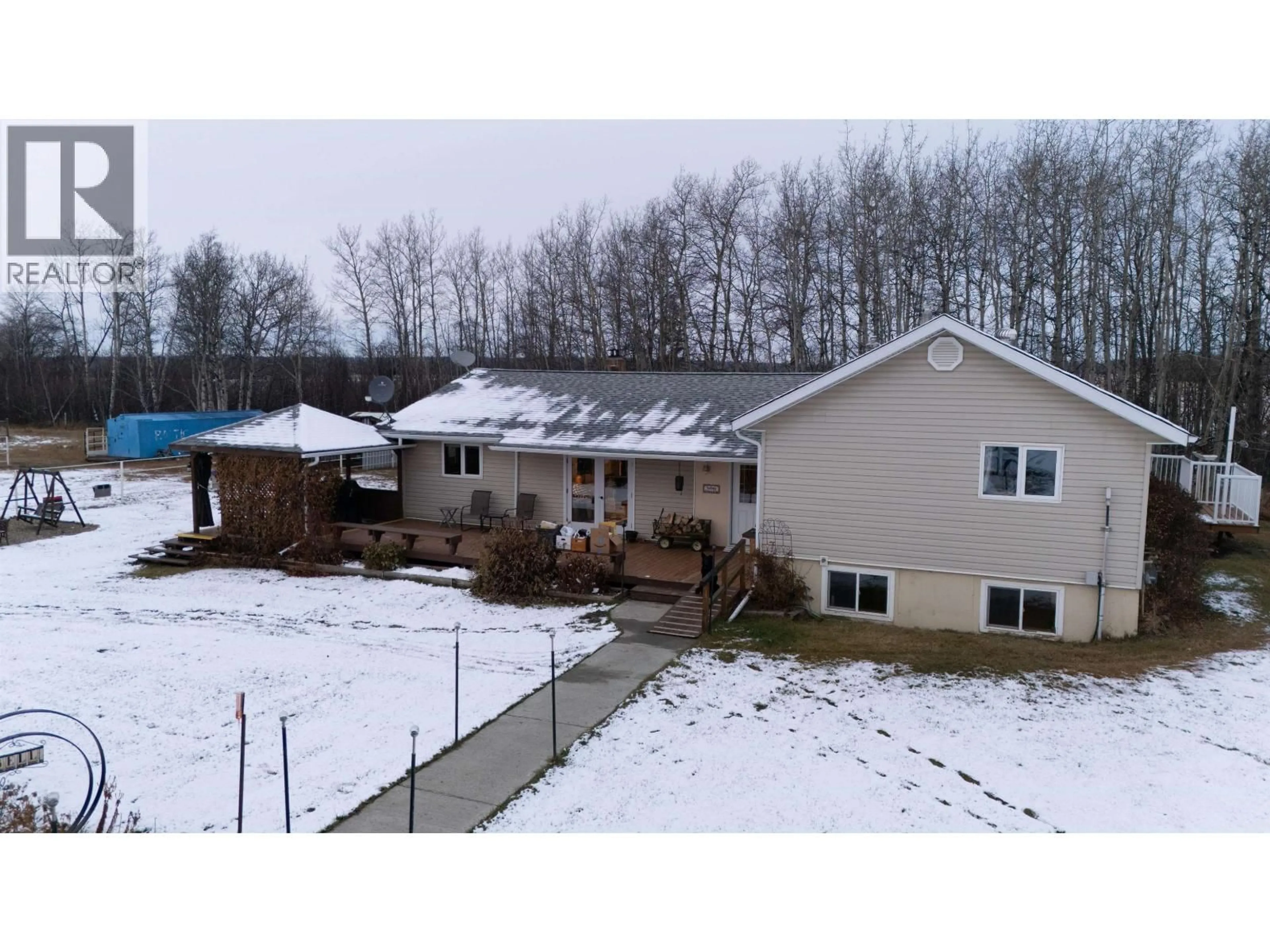 A pic from outside/outdoor area/front of a property/back of a property/a pic from drone, unknown for 14398 SIPHON CREEK ROAD, Fort St. John British Columbia V0C1G0