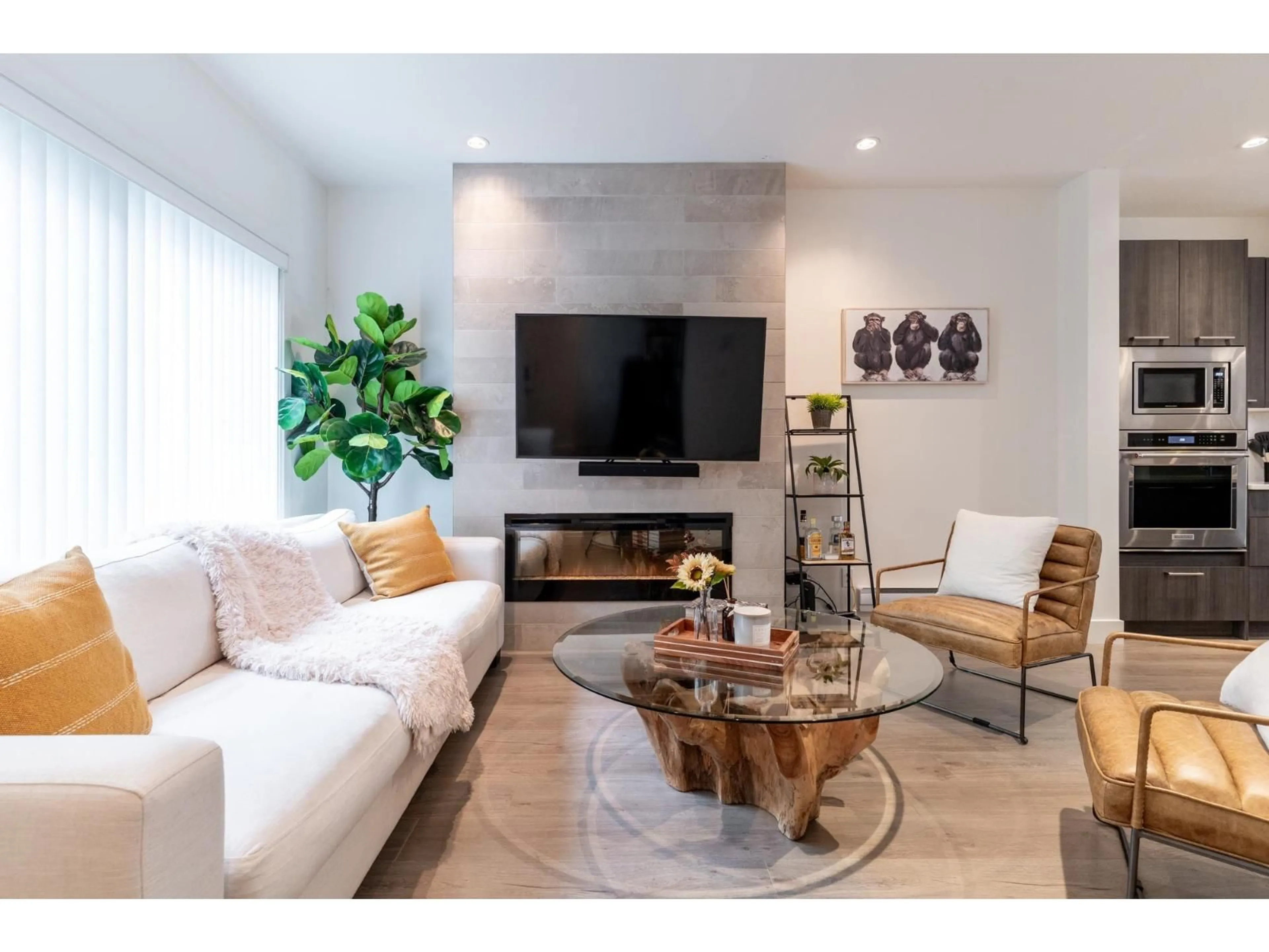 Living room with furniture, unknown for 155 - 2280 163 STREET, Surrey British Columbia V3Z0S4