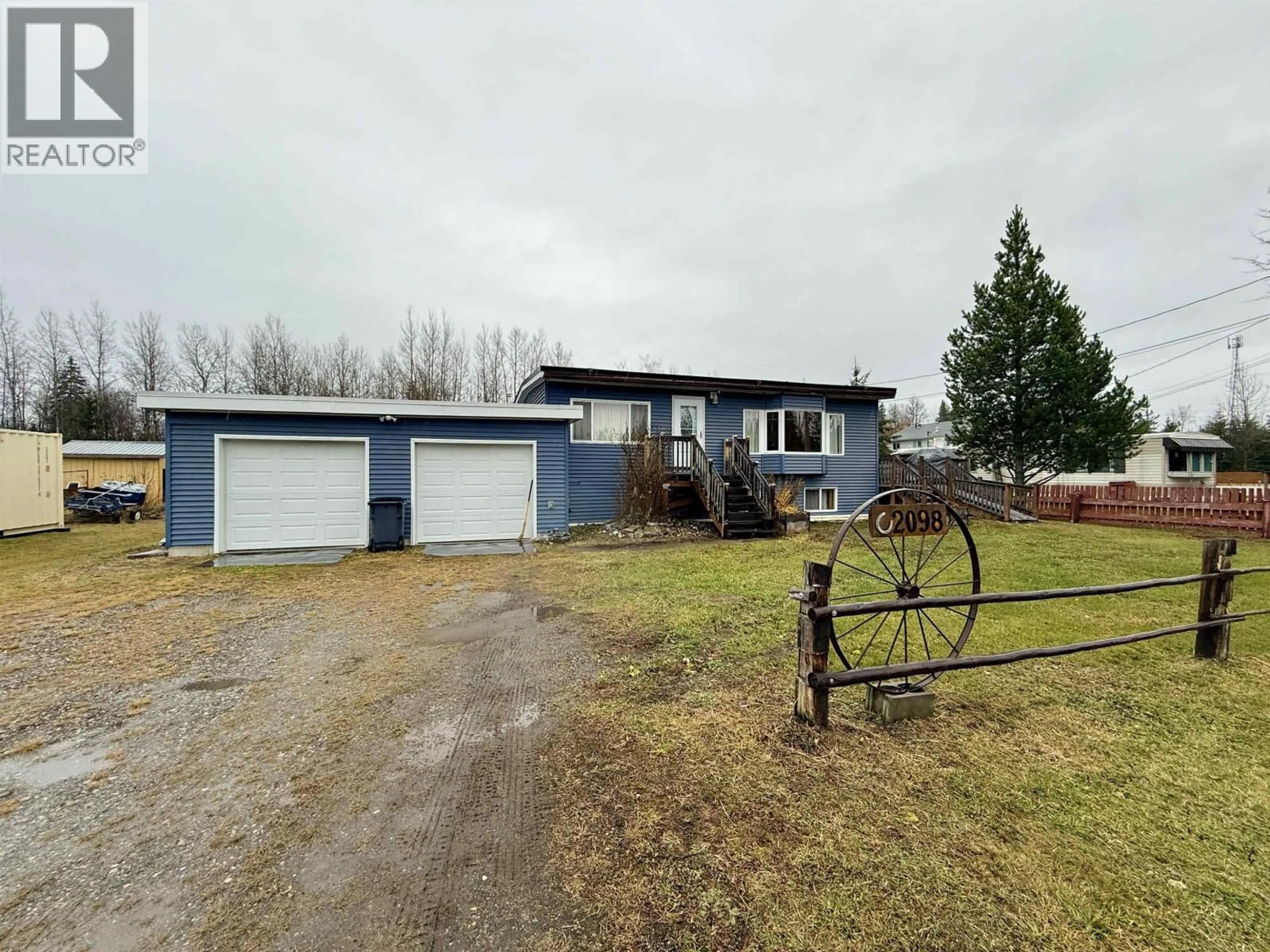 A pic from outside/outdoor area/front of a property/back of a property/a pic from drone, unknown for 2098 MCLAREN ROAD, Prince George British Columbia V2N6T9