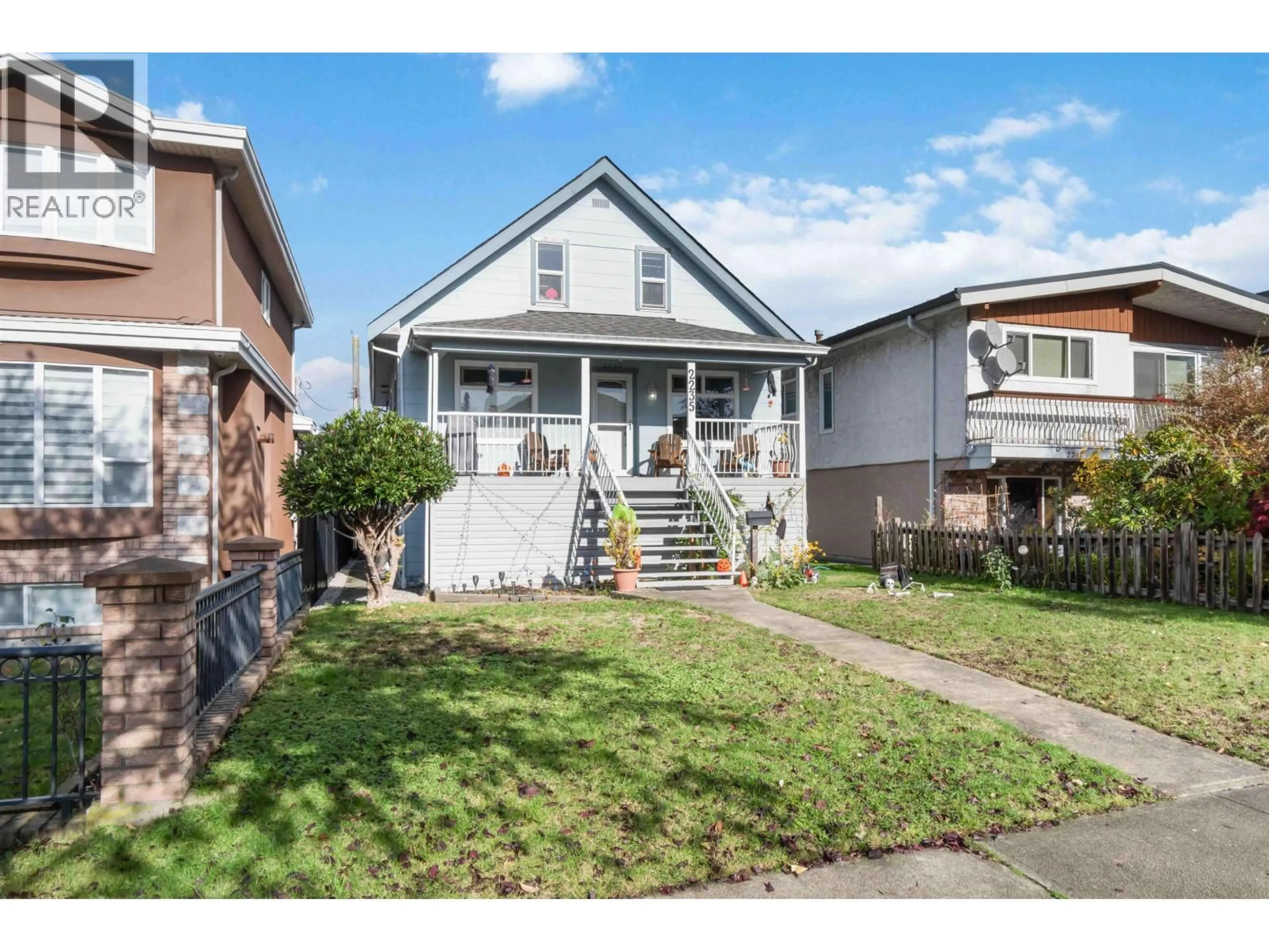 Home with vinyl exterior material, street for 2235 EAST 52ND AVENUE, Vancouver British Columbia V5P1X2