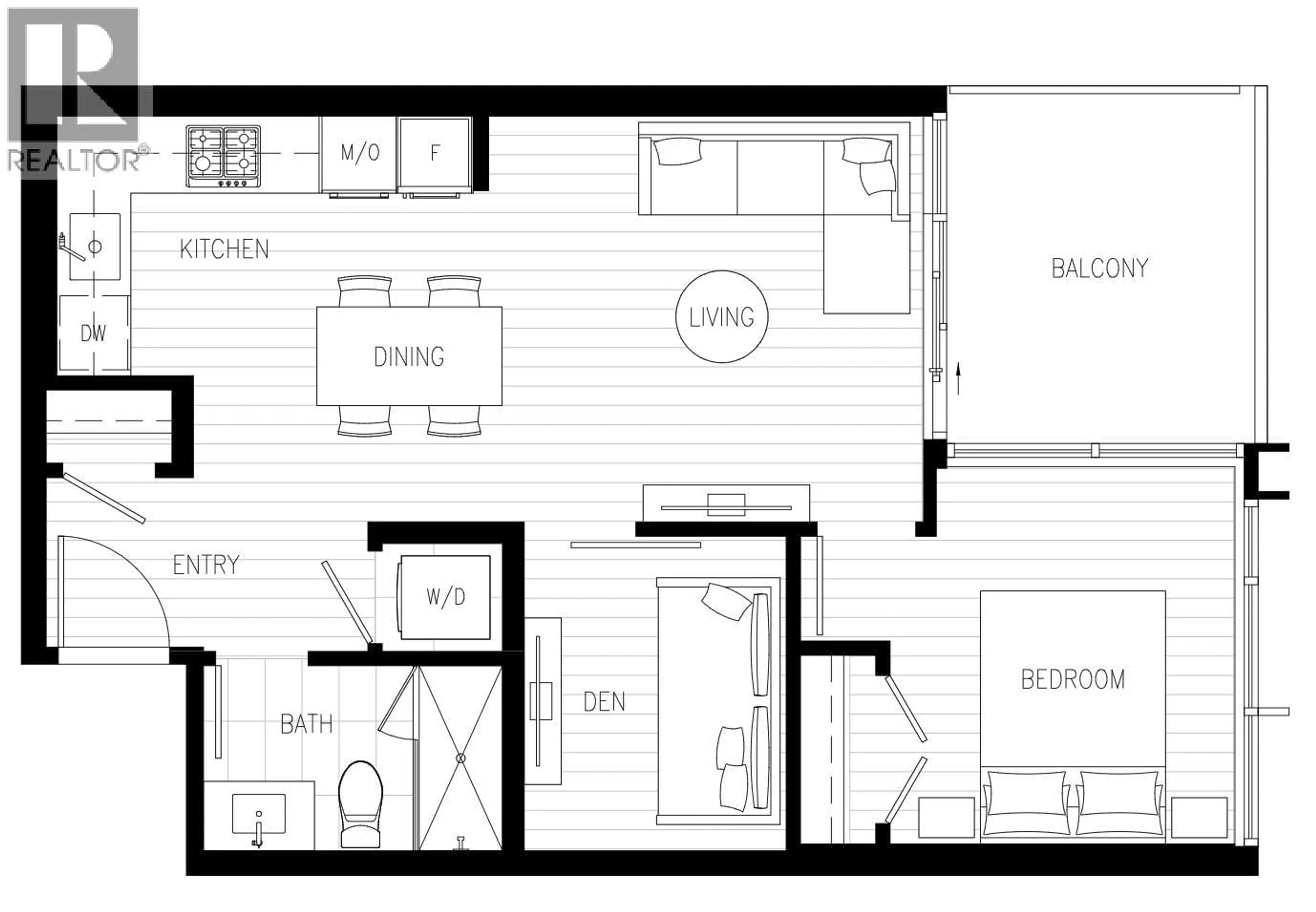 Floor plan for 2001 - 6511 SUSSEX AVENUE, Burnaby British Columbia V5H0K5