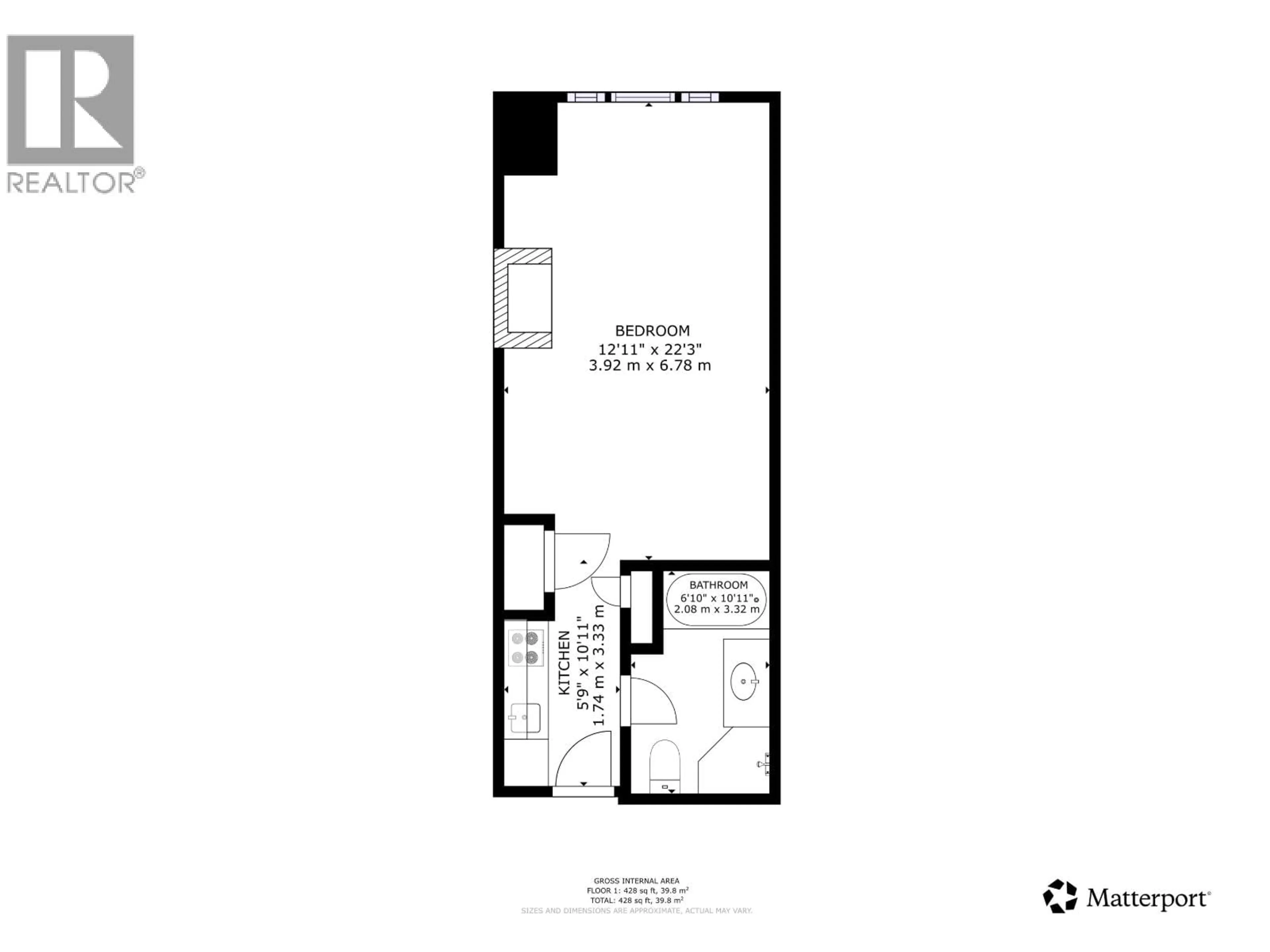 Floor plan for 874 - 4090 WHISTLER WAY, Whistler British Columbia V8E1J3