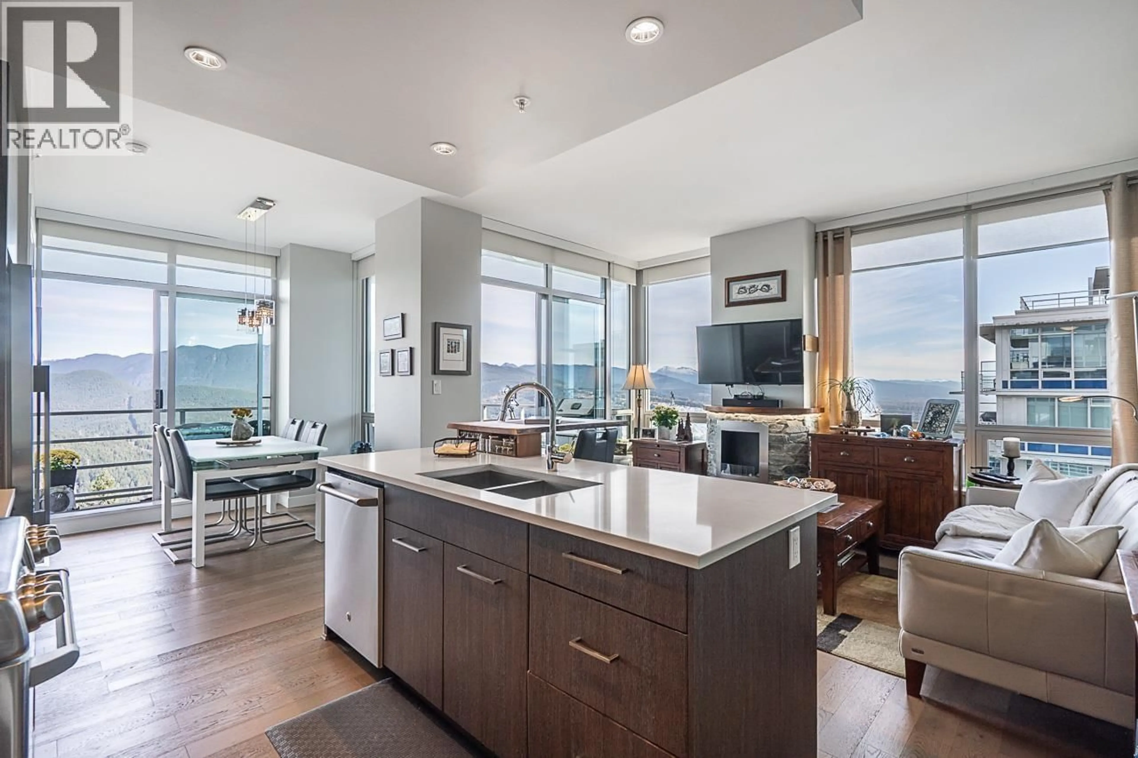 Open concept kitchen, unknown for 1506 - 9060 UNIVERSITY CRESCENT, Burnaby British Columbia V5A0E1