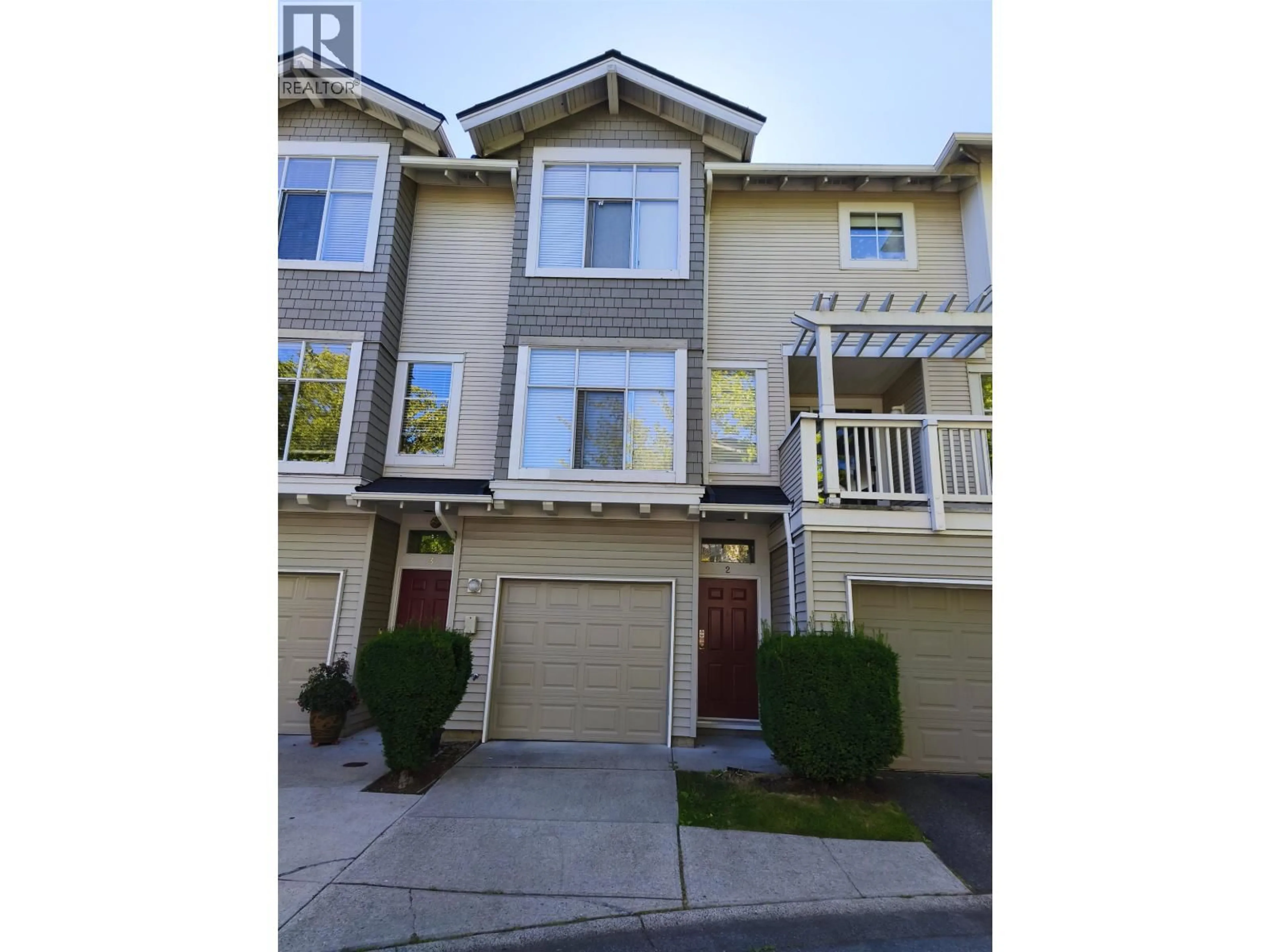 A pic from outside/outdoor area/front of a property/back of a property/a pic from drone, street for 2 - 6588 BARNARD DRIVE, Richmond British Columbia V7C5R8