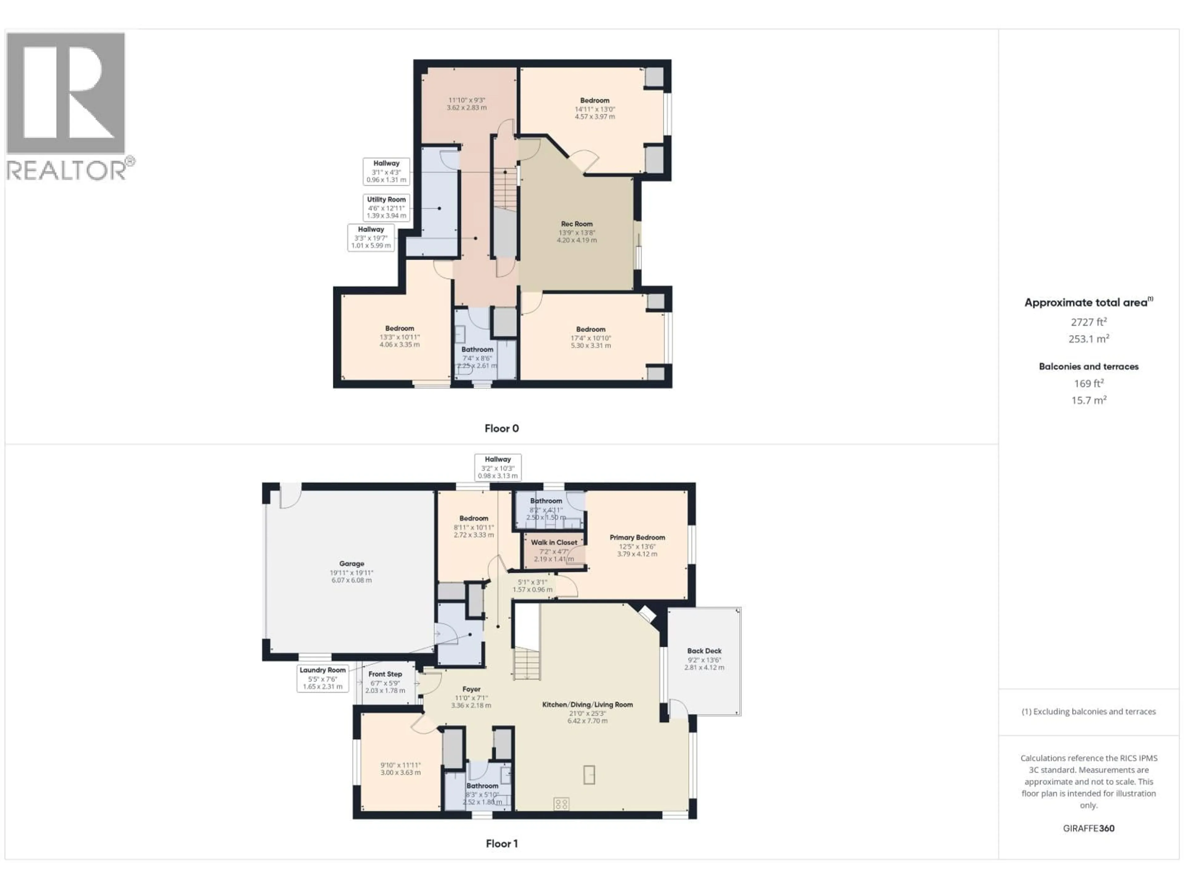 Floor plan for 959 MIDNIGHT DRIVE, Williams Lake British Columbia V2G5K6