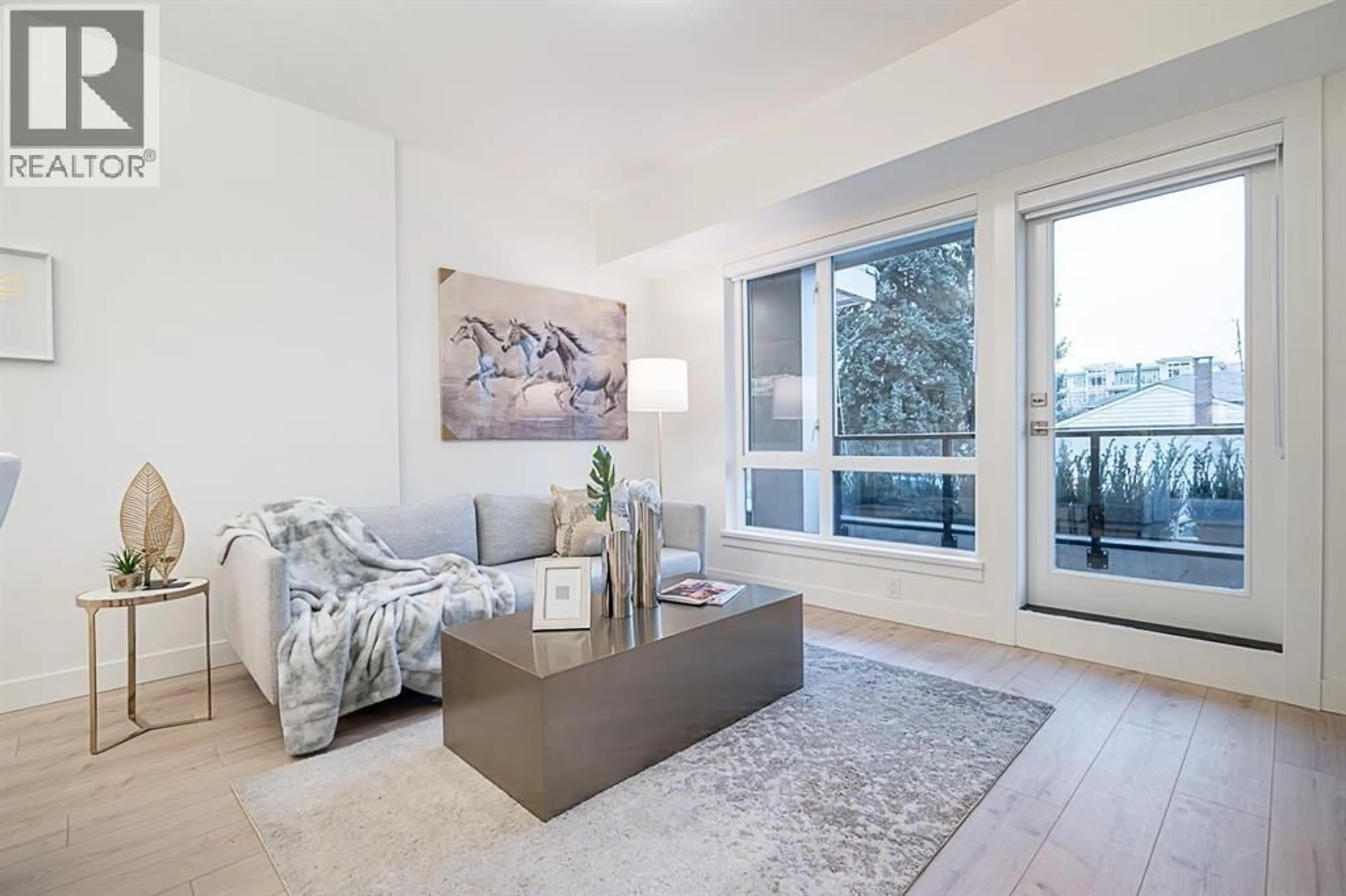 Living room with furniture, unknown for 202 - 8428 PARK ROAD, Richmond British Columbia V6Y0K1