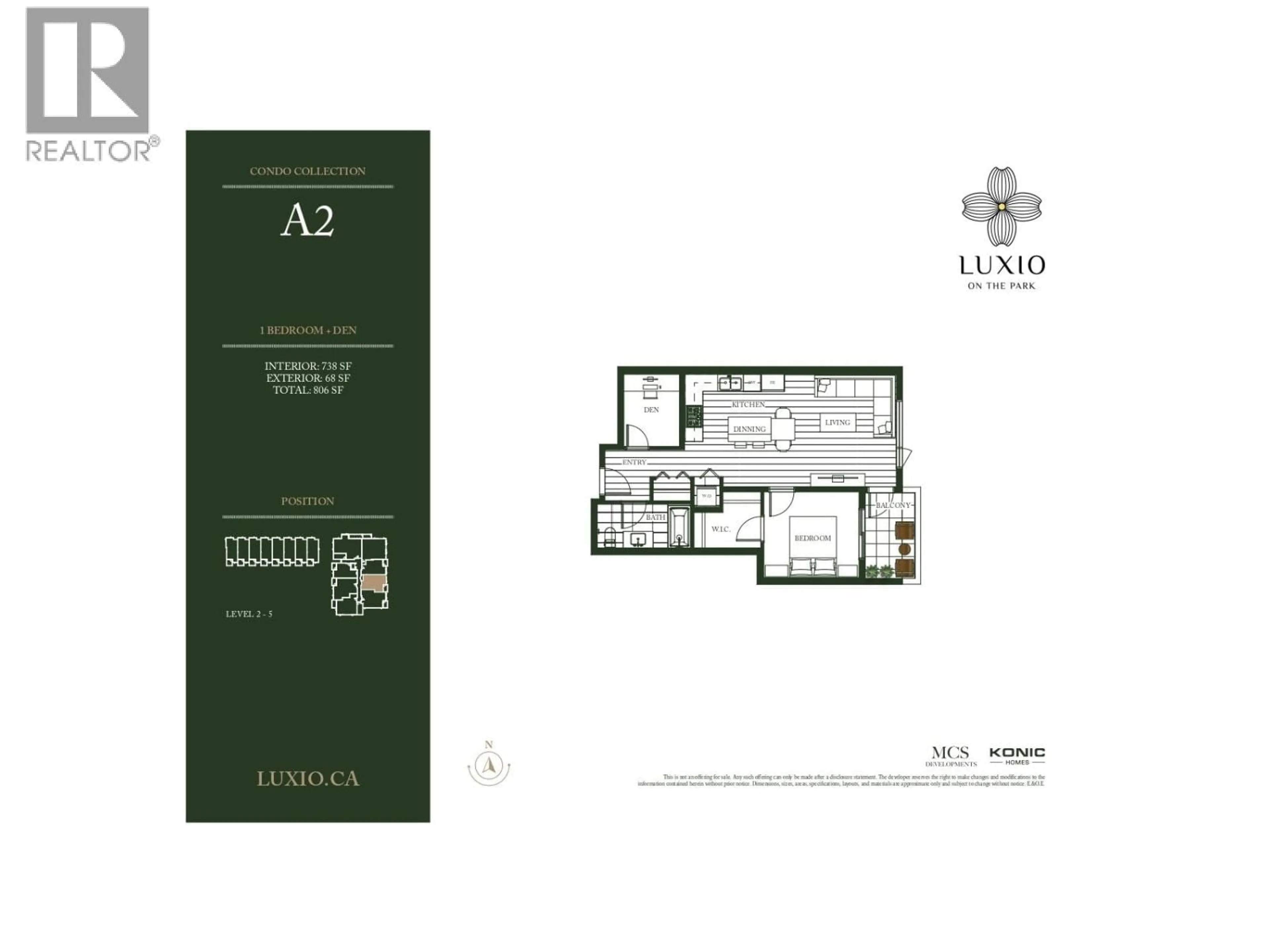 Floor plan for 205 - 8428 PARK ROAD, Richmond British Columbia V6Y0K1