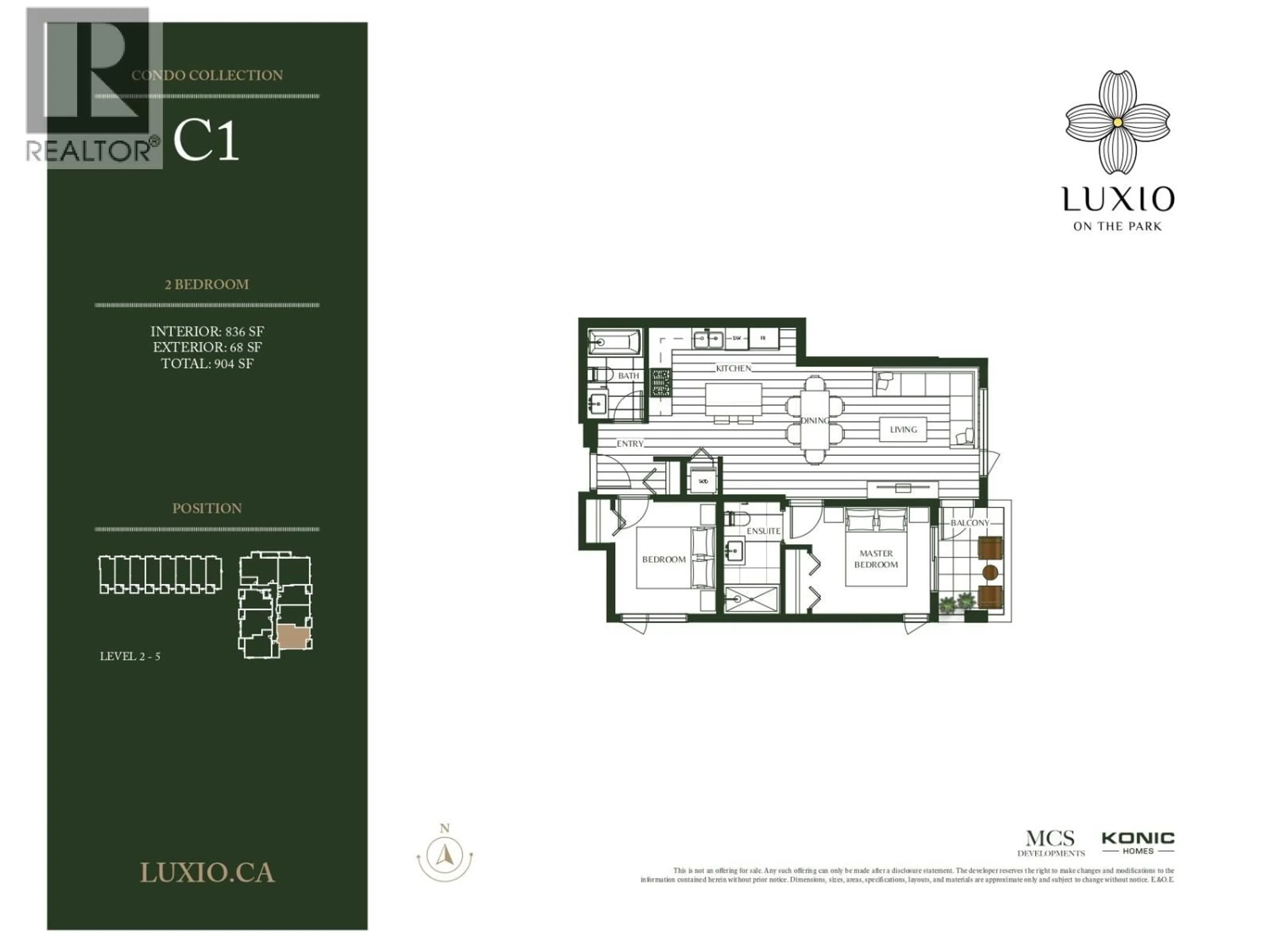 Floor plan for 206 - 8428 PARK ROAD, Richmond British Columbia V6Y0K1