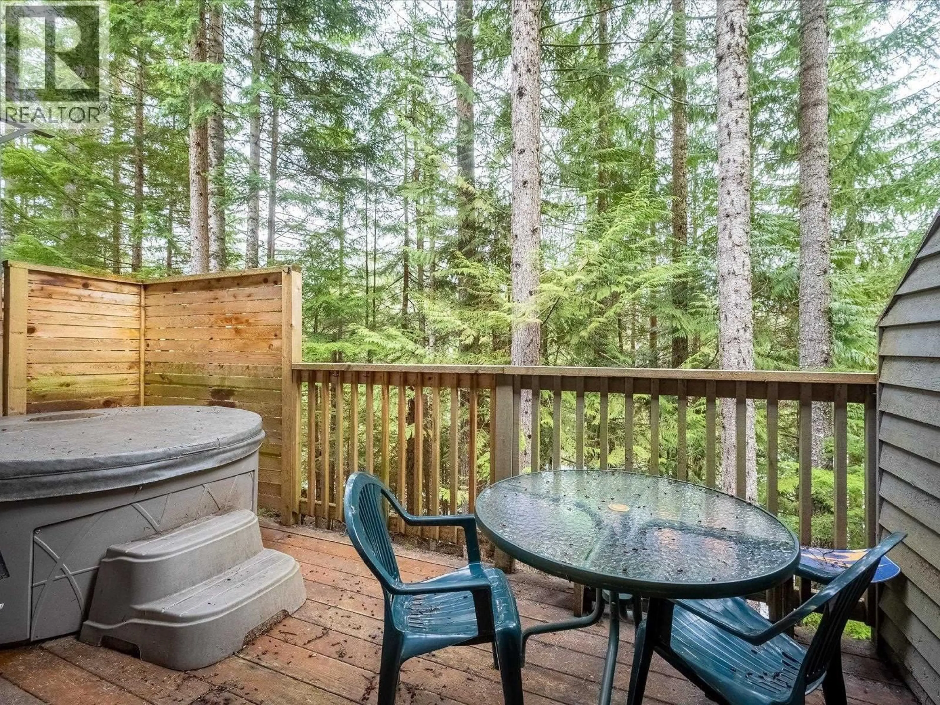 Patio, forest/trees view for D - 2317 BRANDYWINE WAY, Whistler British Columbia V8E0A8