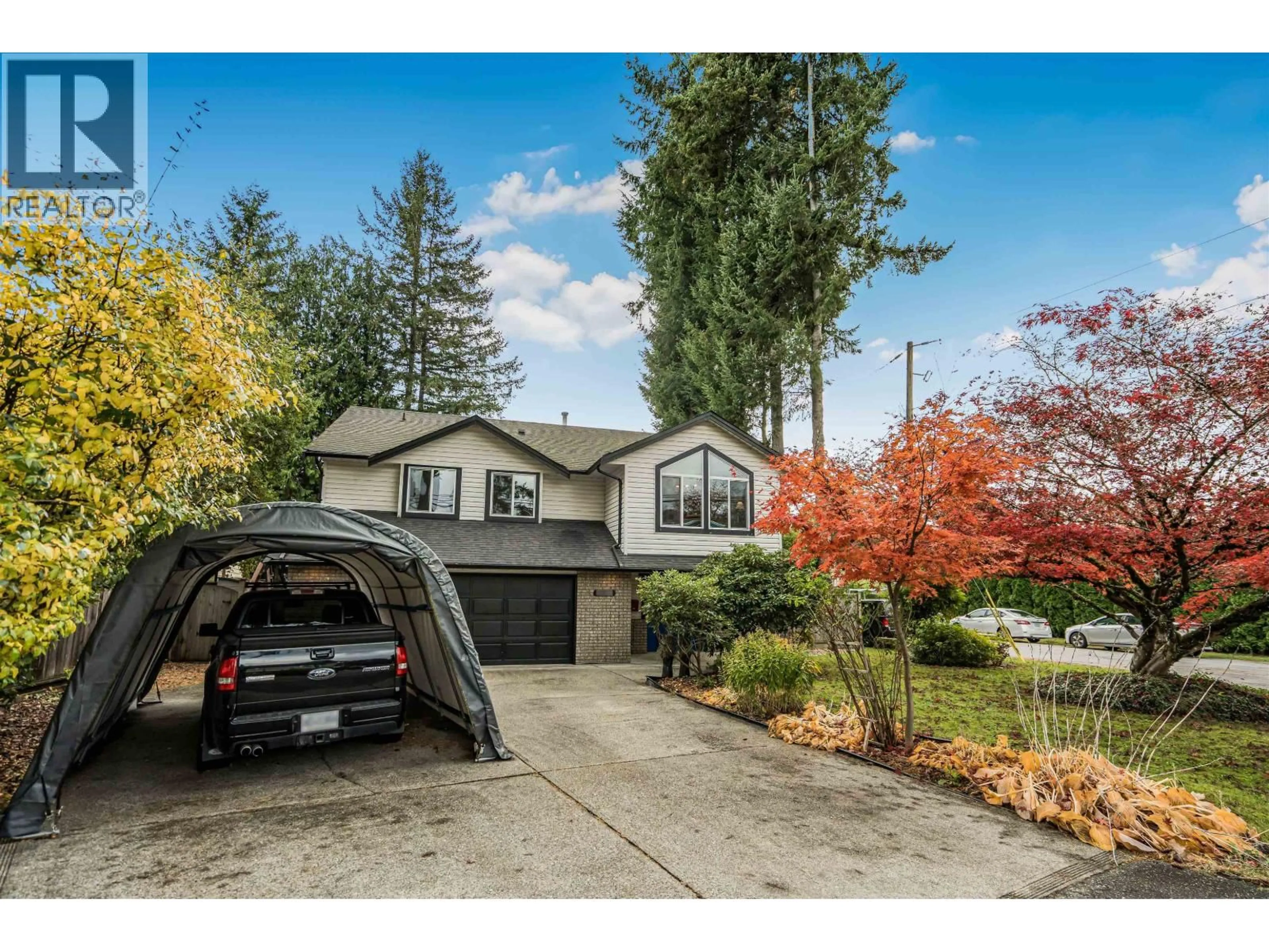 Home with vinyl exterior material, street for 21180 RIVER ROAD, Maple Ridge British Columbia V2X2A4